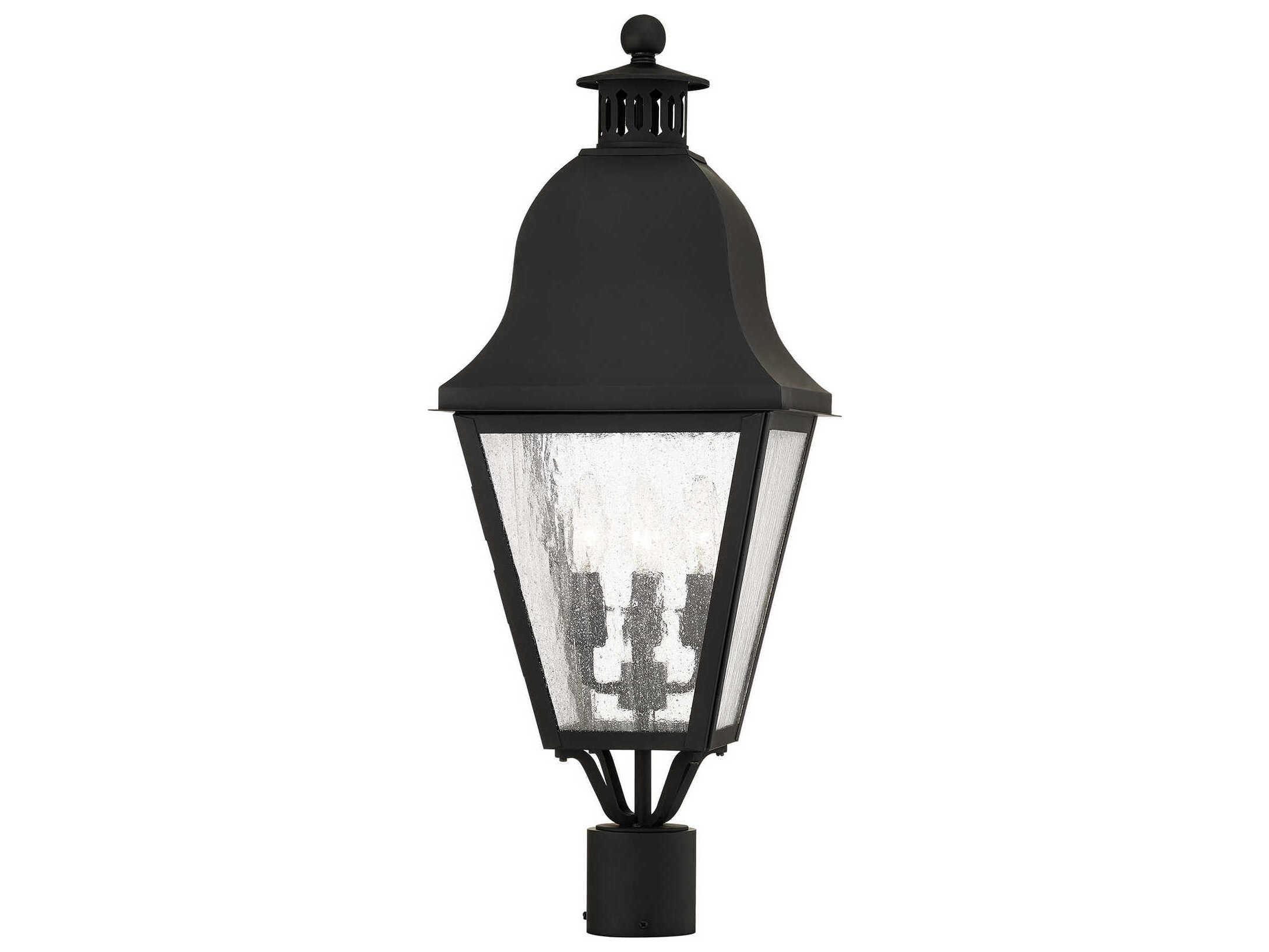 Livex Lighting Amwell 3 - Light Outdoor Post Light