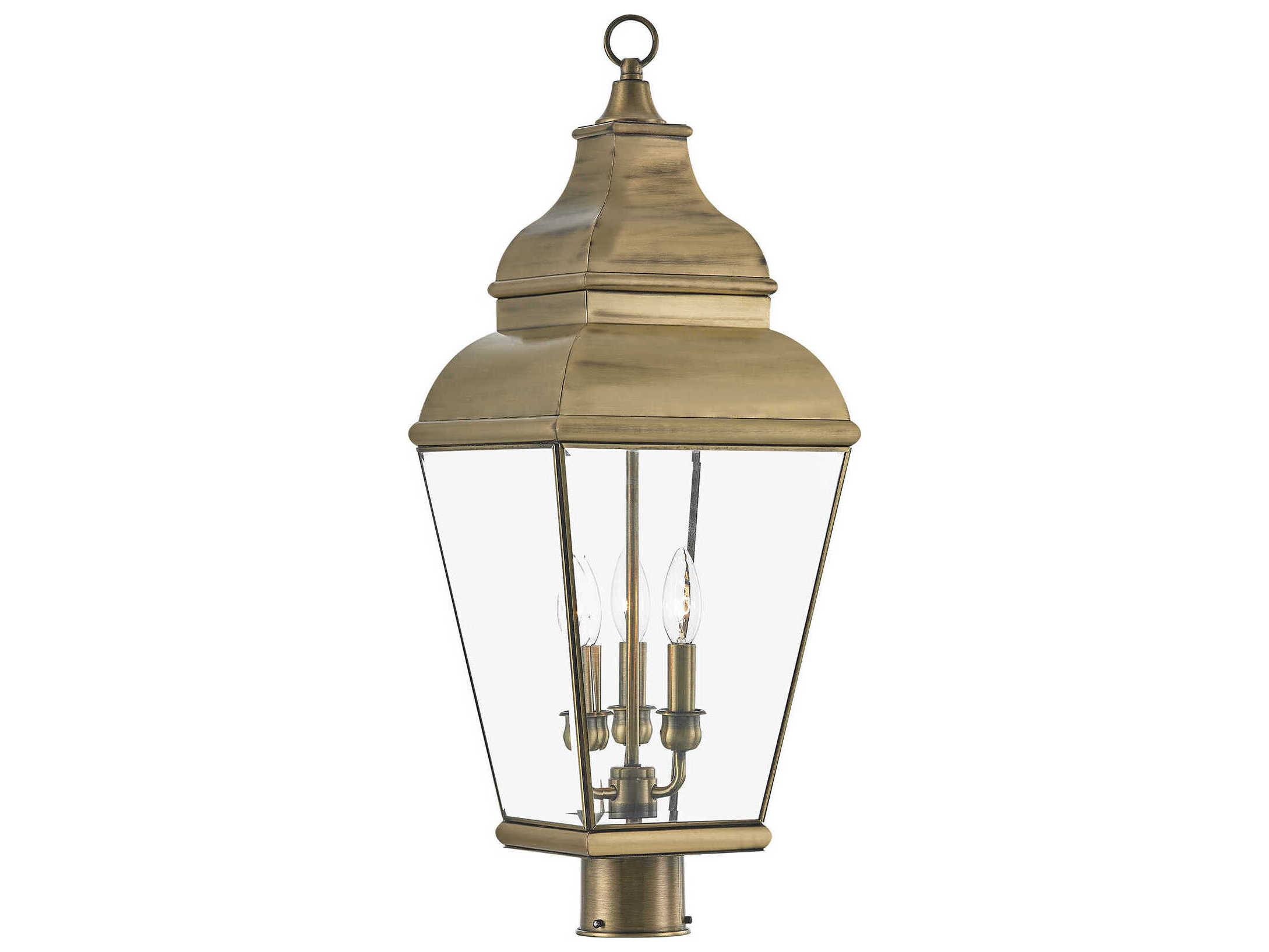 Livex Lighting Exeter 3 - Light Outdoor Post Light