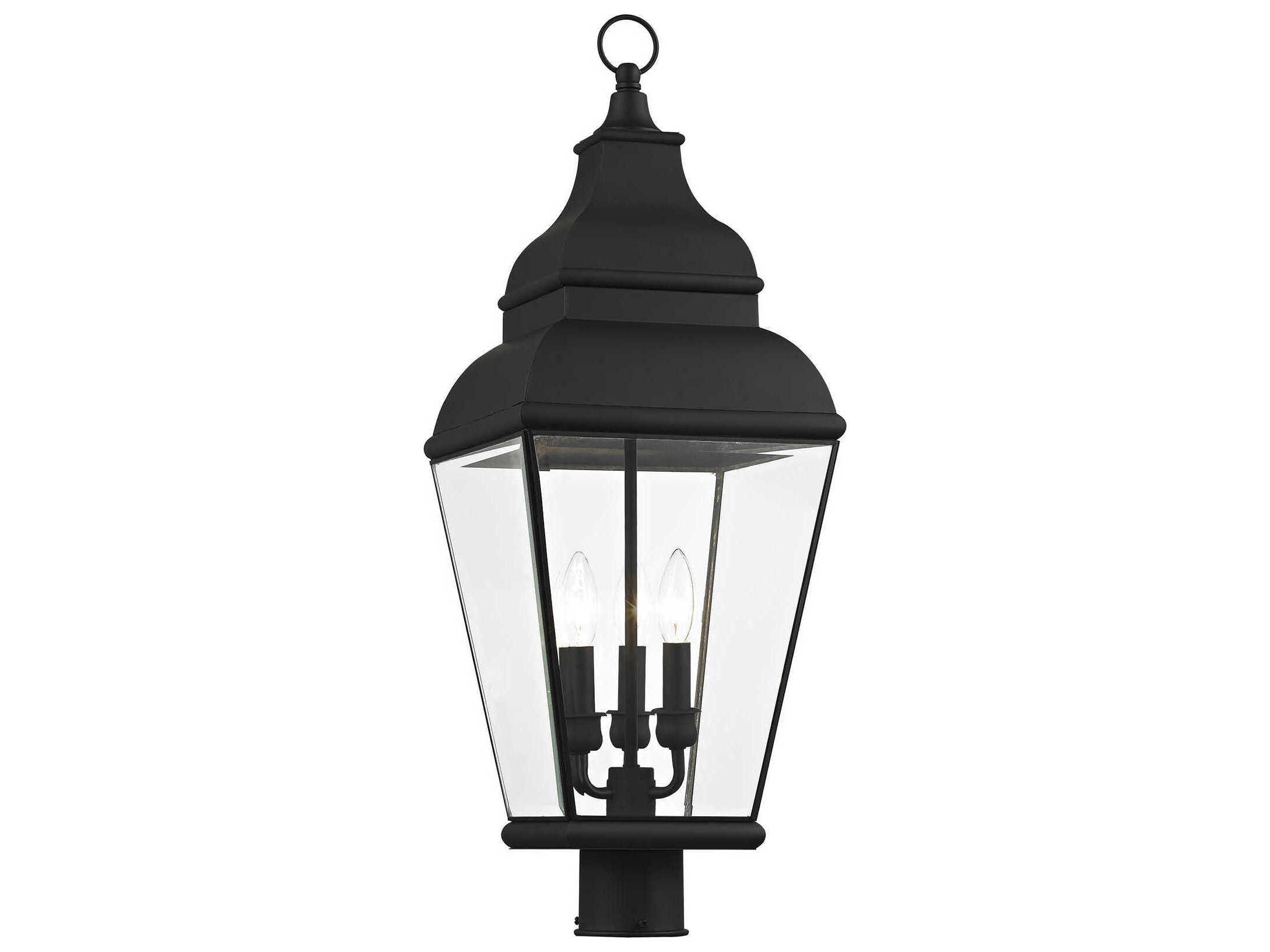 Livex Lighting Exeter 3 - Light Outdoor Post Light