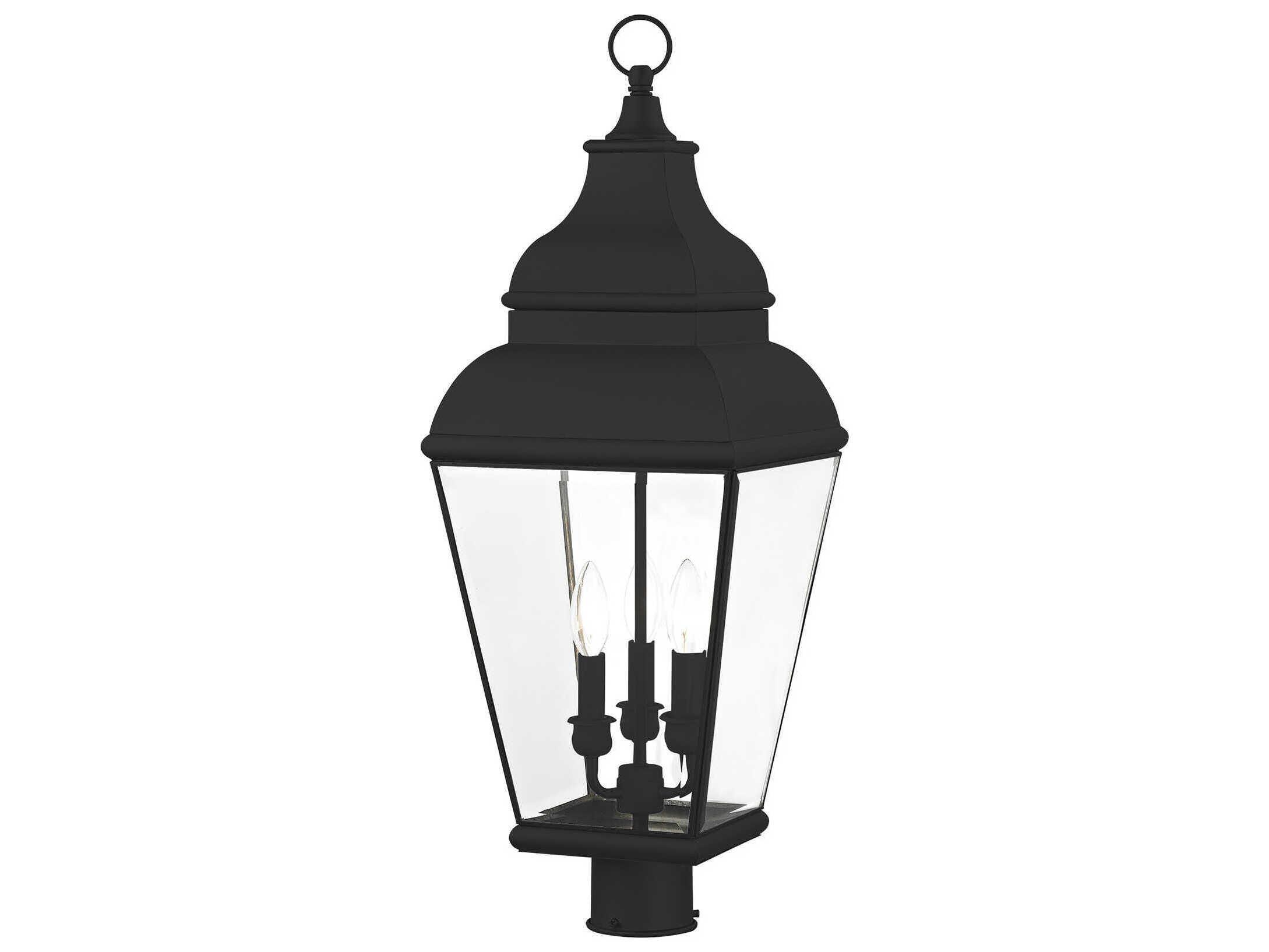 Livex Lighting Exeter 3 - Light Outdoor Post Light