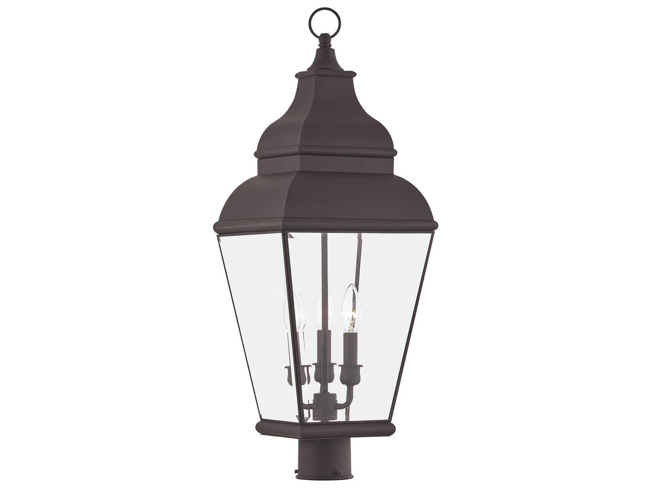 Livex Lighting Exeter 3 - Light Outdoor Post Light