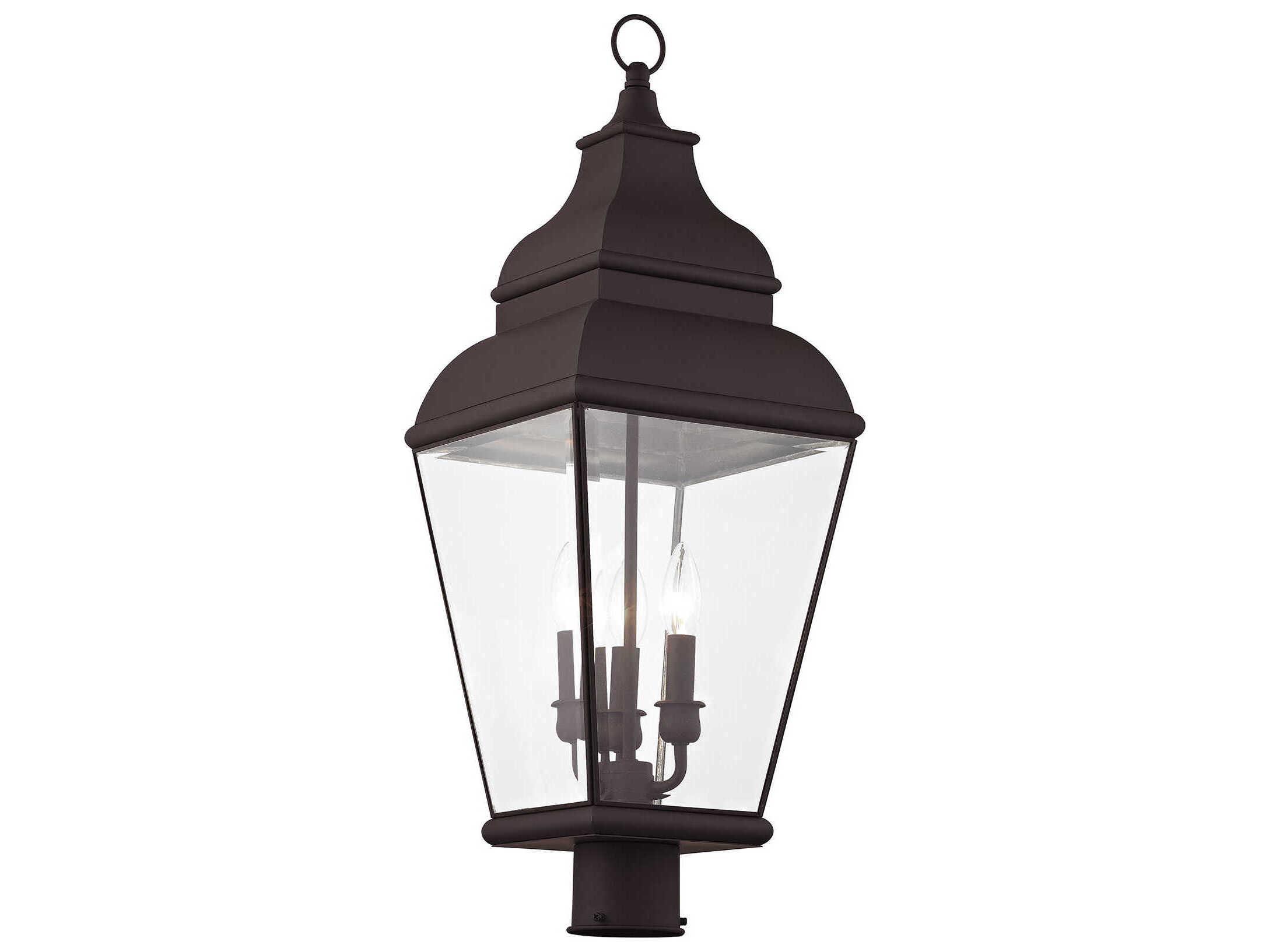Livex Lighting Exeter 3 - Light Outdoor Post Light