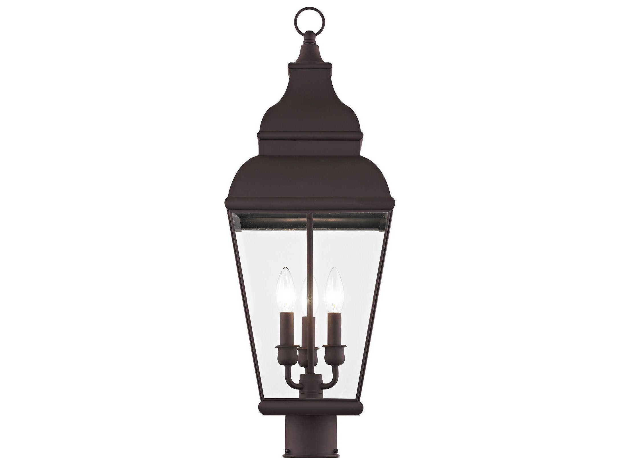 Livex Lighting Exeter 3 - Light Outdoor Post Light