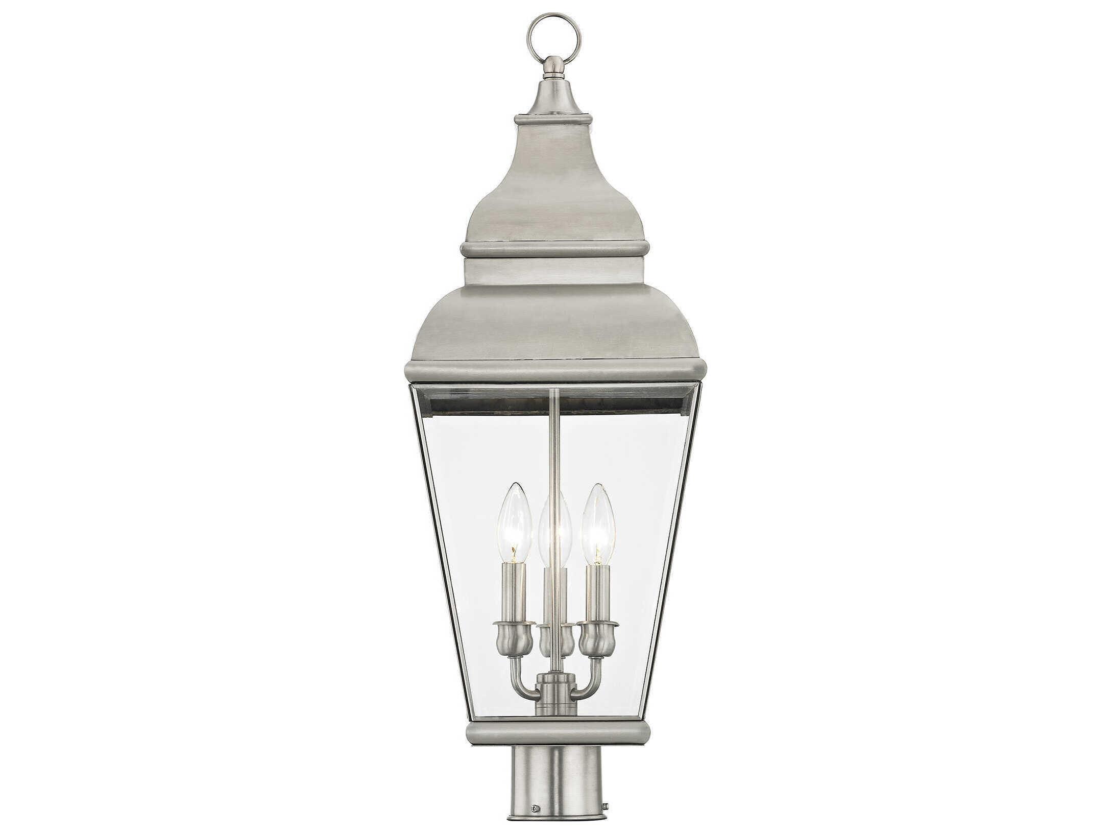 Livex Lighting Exeter 3 - Light Outdoor Post Light