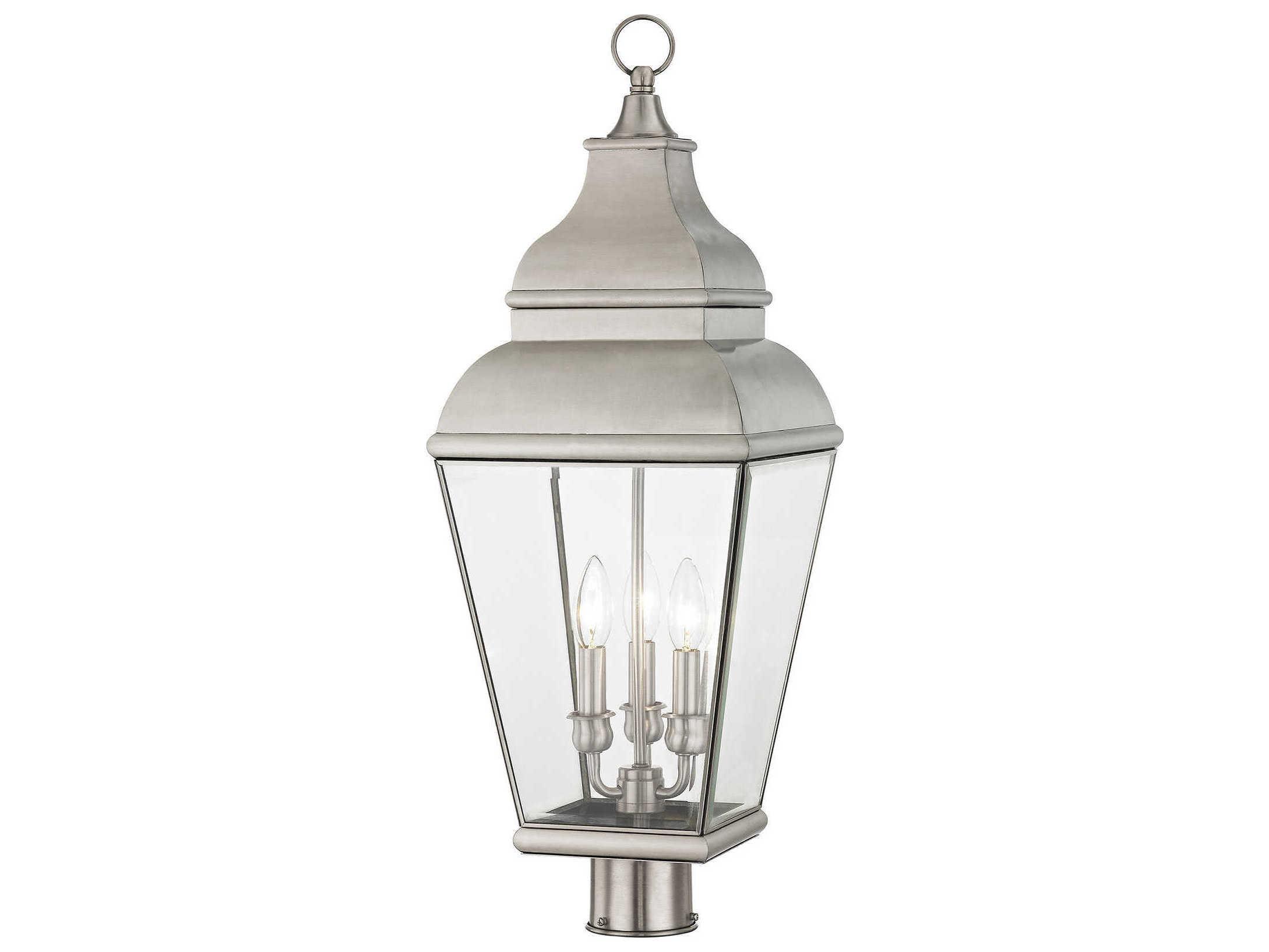 Livex Lighting Exeter 3 - Light Outdoor Post Light