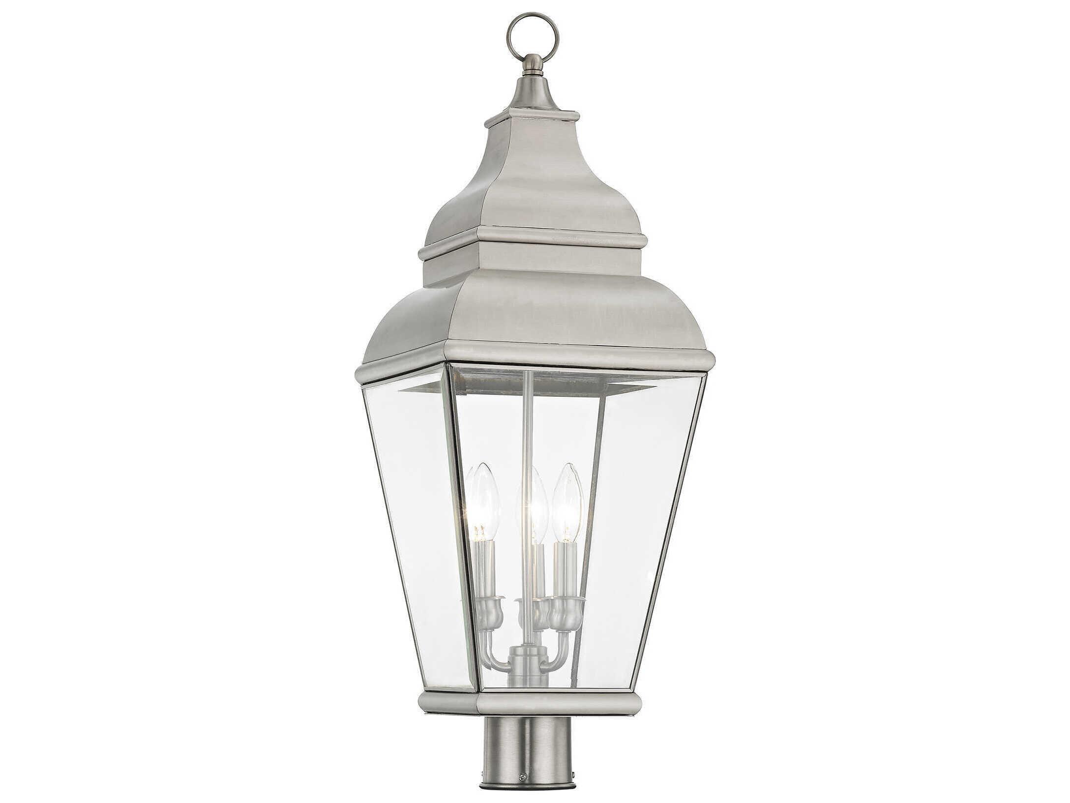 Livex Lighting Exeter 3 - Light Outdoor Post Light