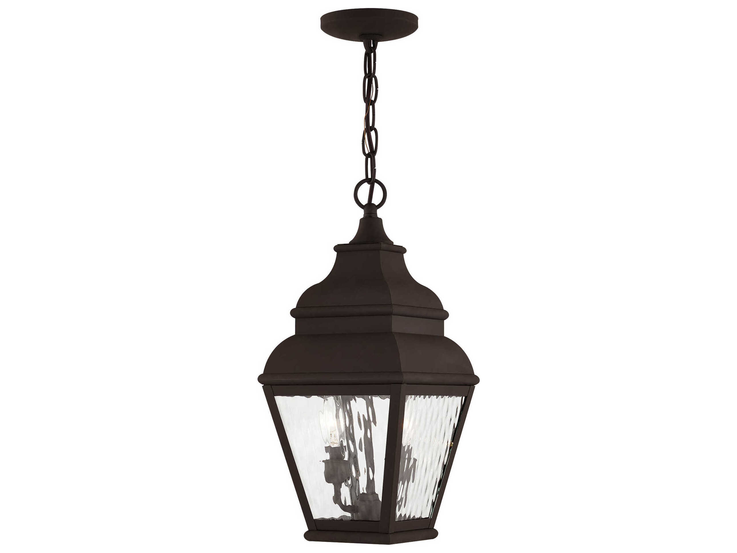 Livex Lighting Exeter 2-light Outdoor Hanging Light