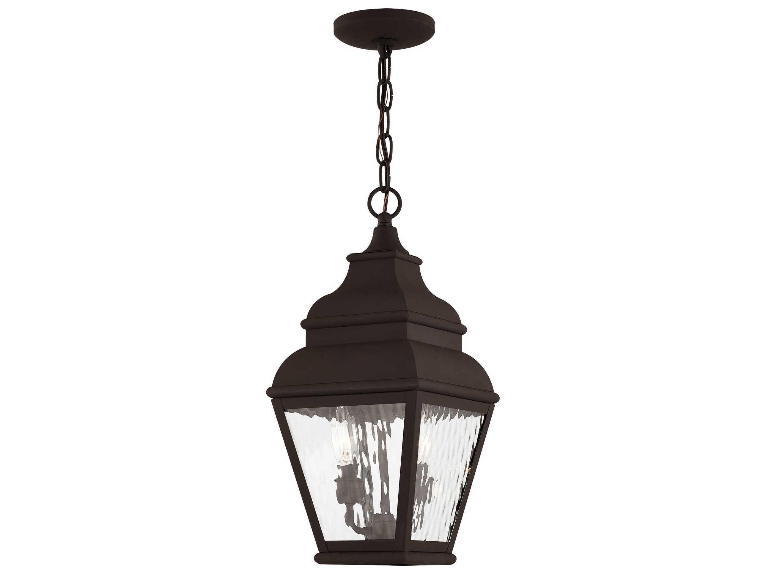 Livex Lighting Exeter 2-light Outdoor Hanging Light