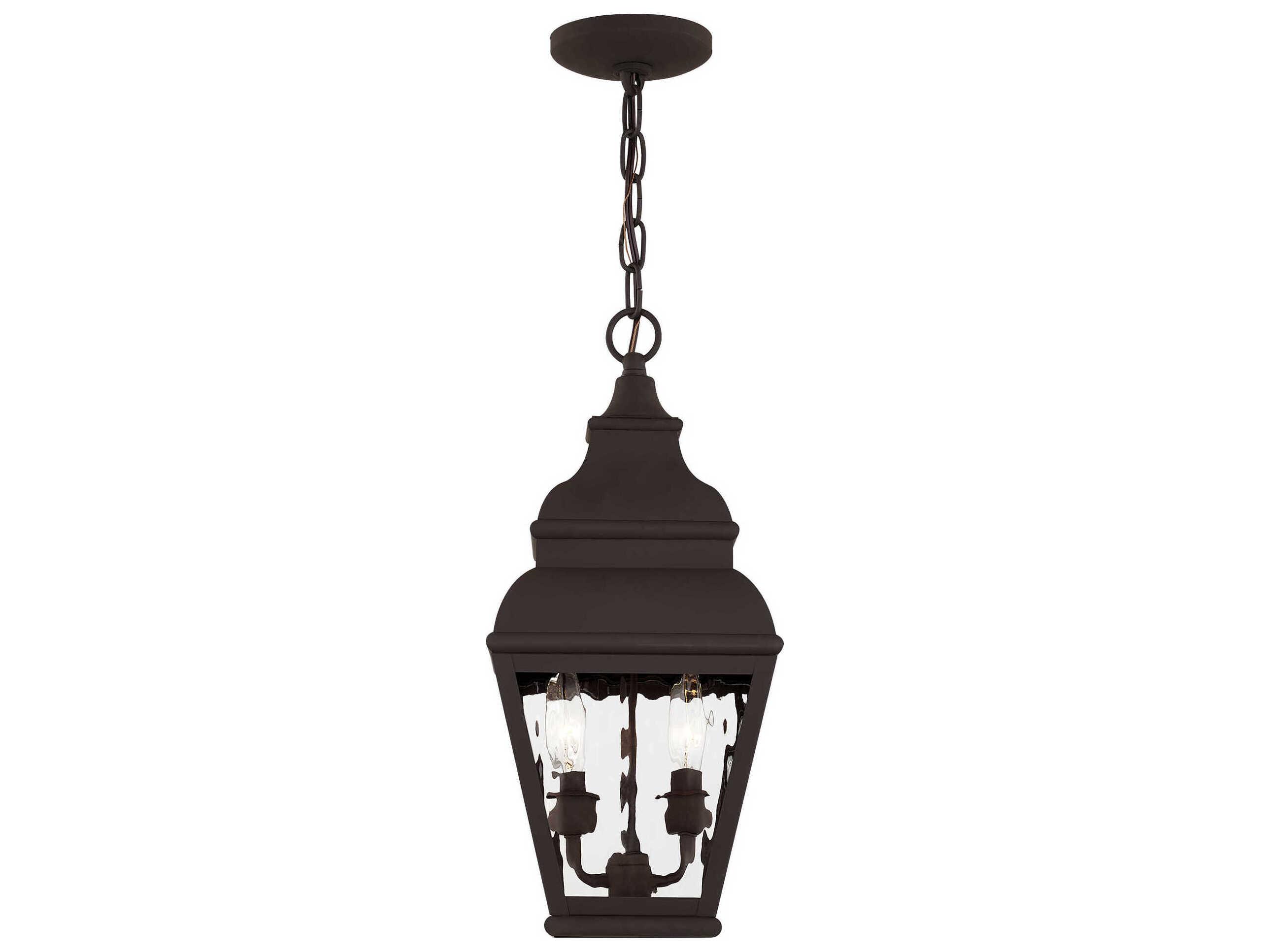 Livex Lighting Exeter 2-light Outdoor Hanging Light