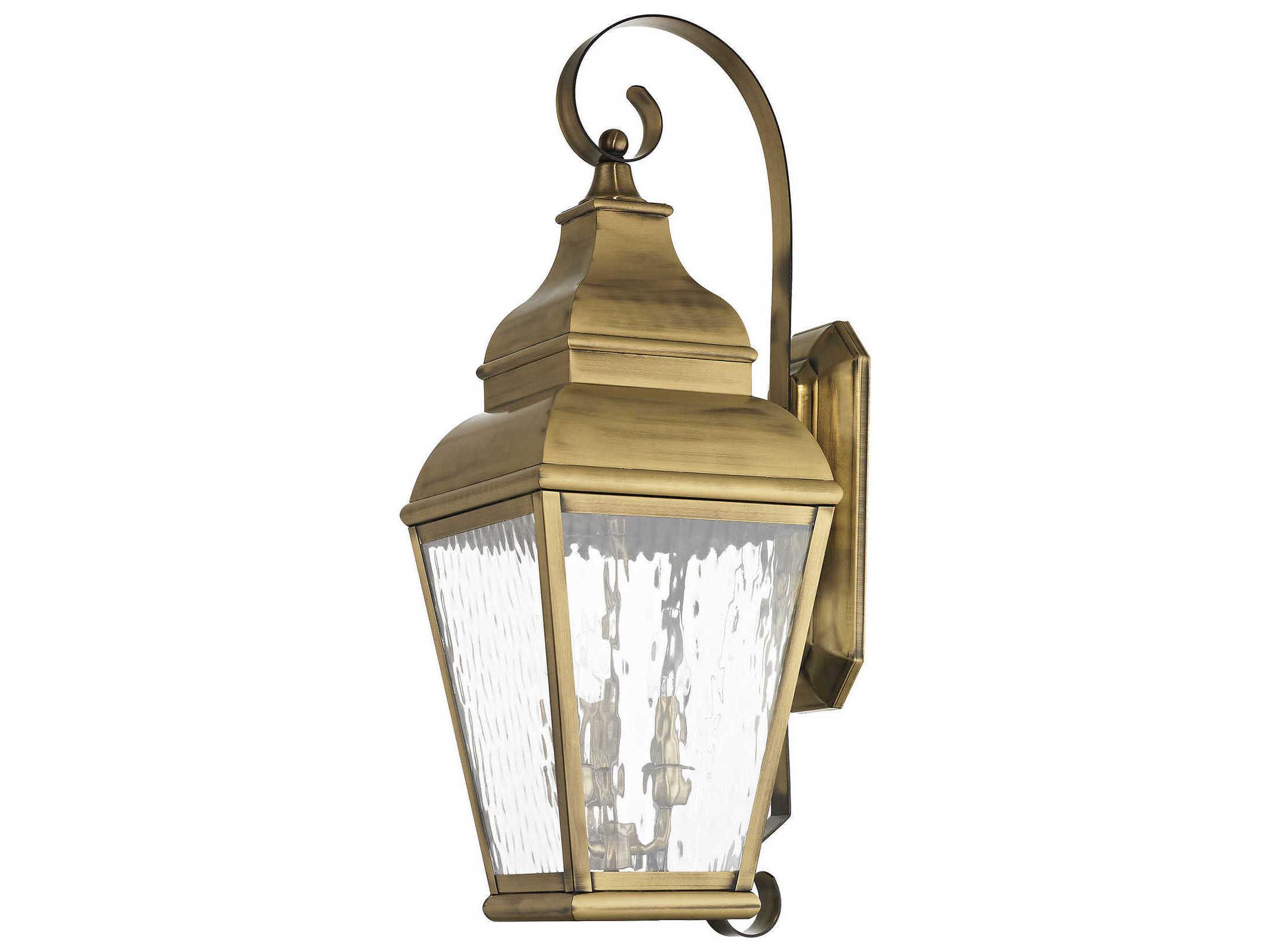 Livex Lighting Exeter 3 - Light Outdoor Wall Light