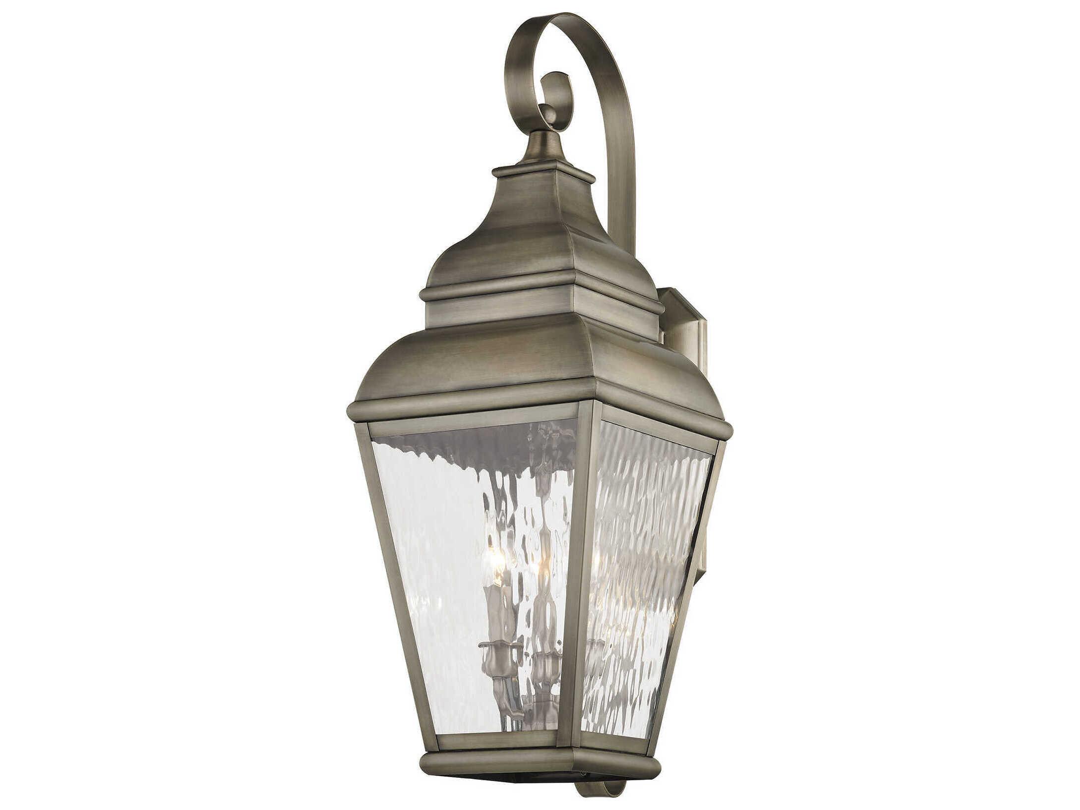 Livex Lighting Exeter 3 - Light Outdoor Wall Light