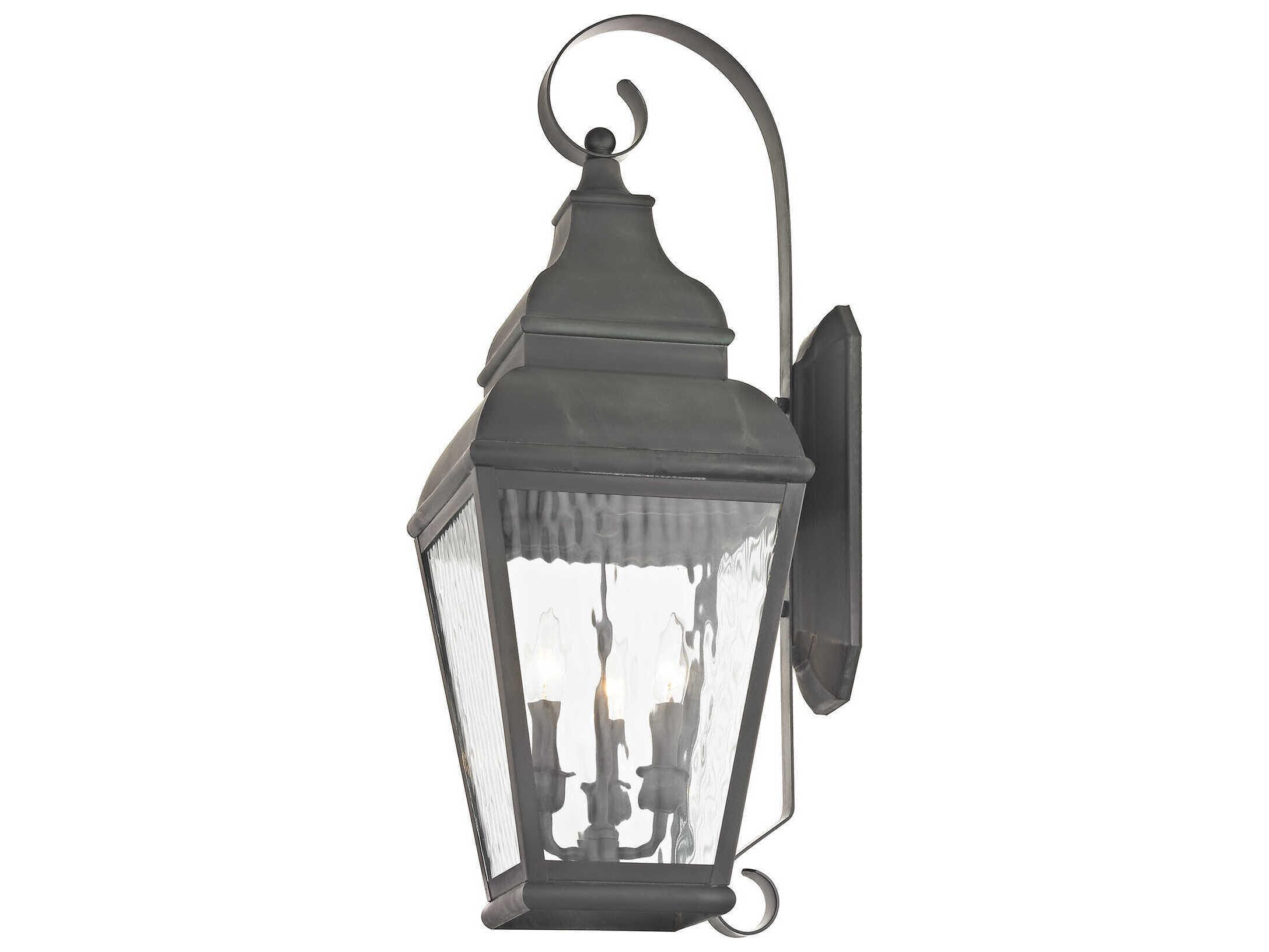 Livex Lighting Exeter 3 - Light Outdoor Wall Light