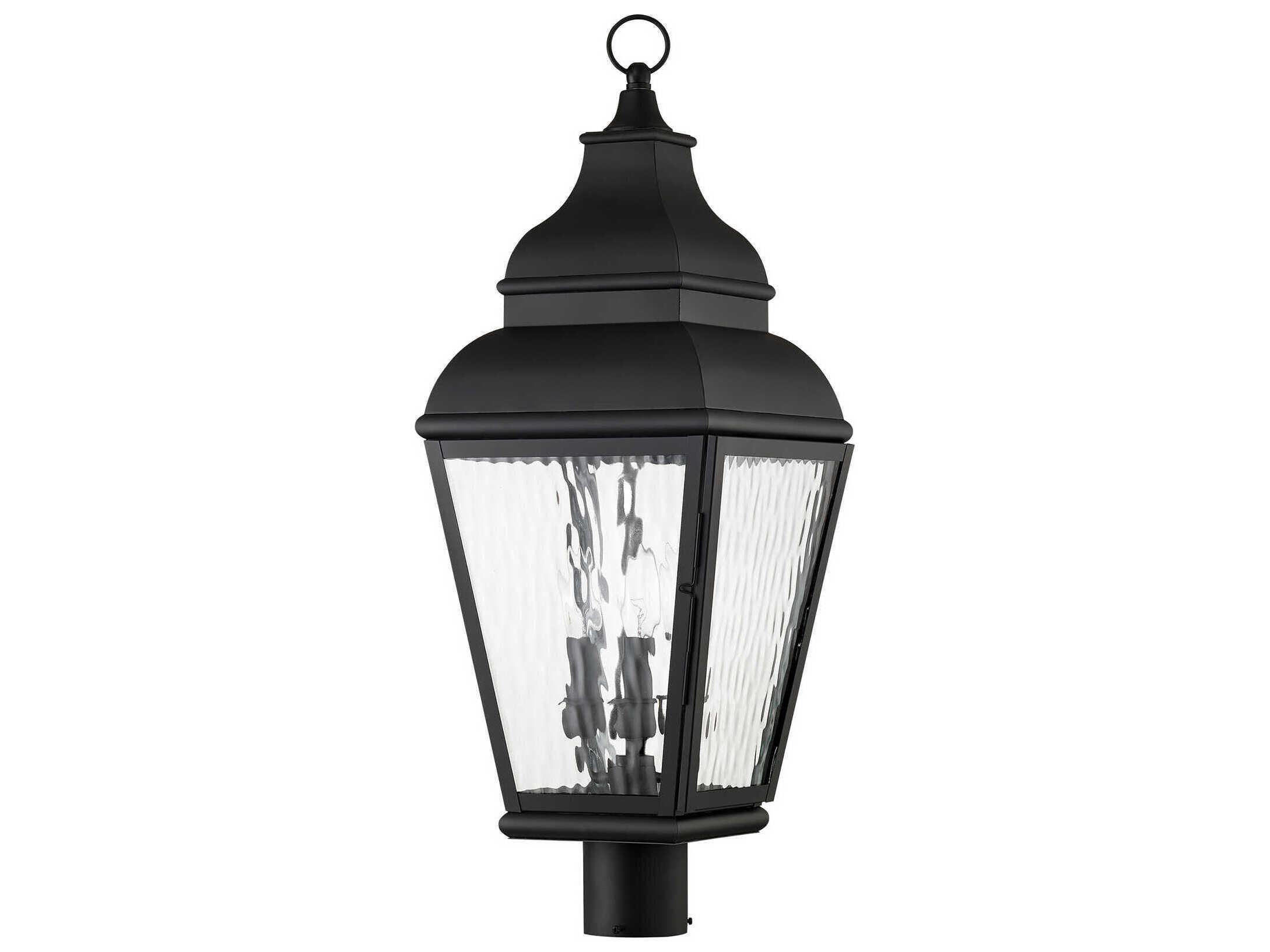 Livex Lighting Exeter 3 - Light Outdoor Post Light