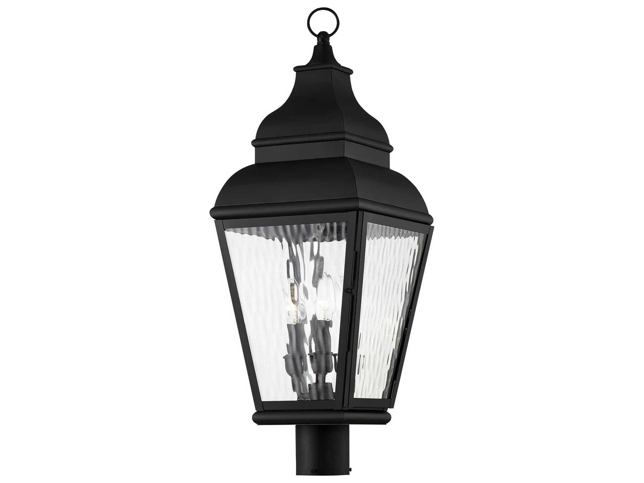 Livex Lighting Exeter 3 - Light Outdoor Post Light