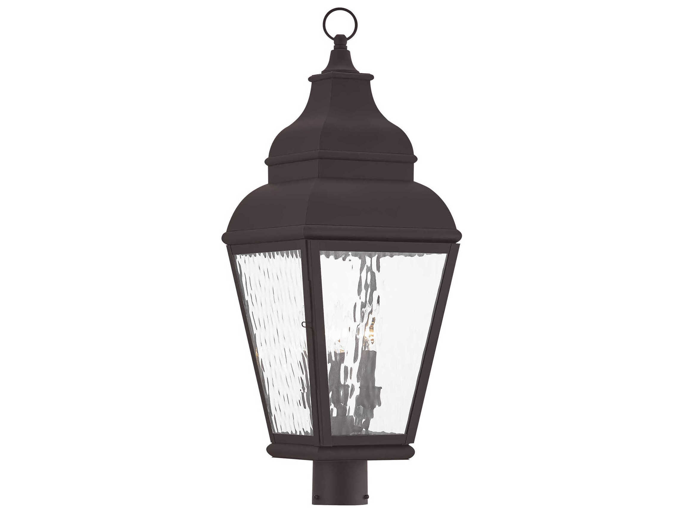 Livex Lighting Exeter 3 - Light Outdoor Post Light