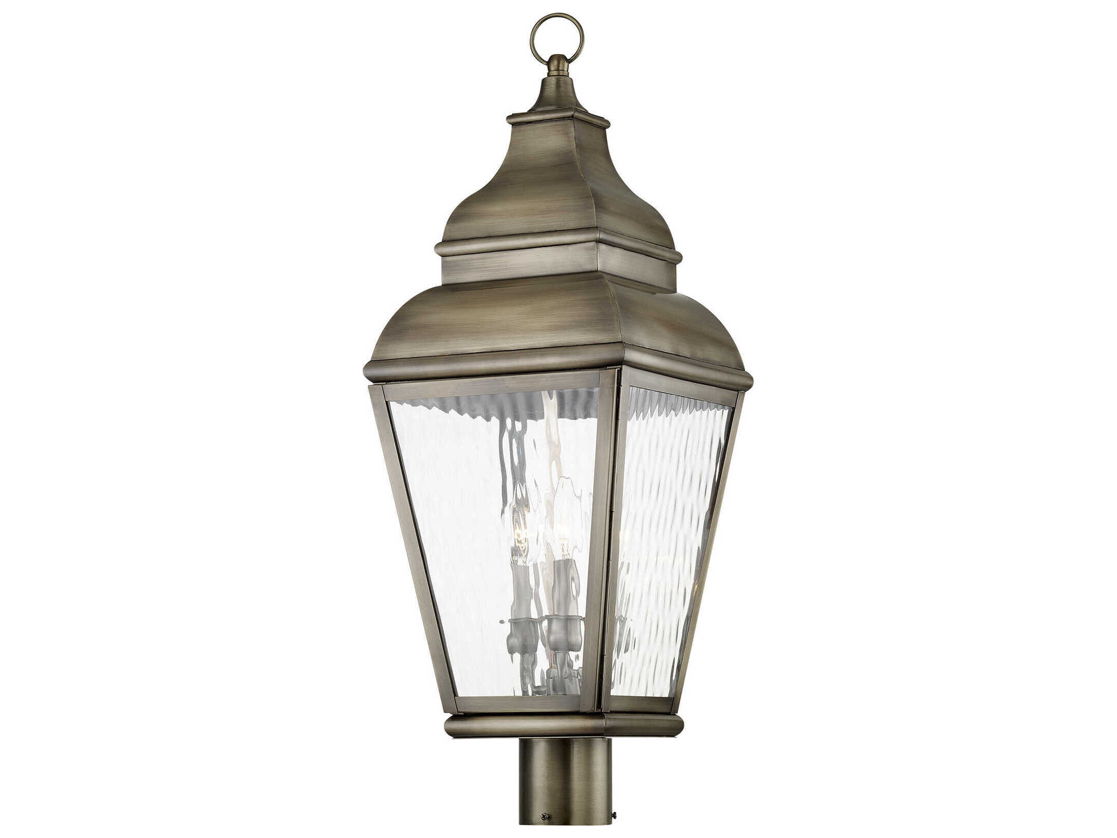 Livex Lighting Exeter 3 - Light Outdoor Post Light