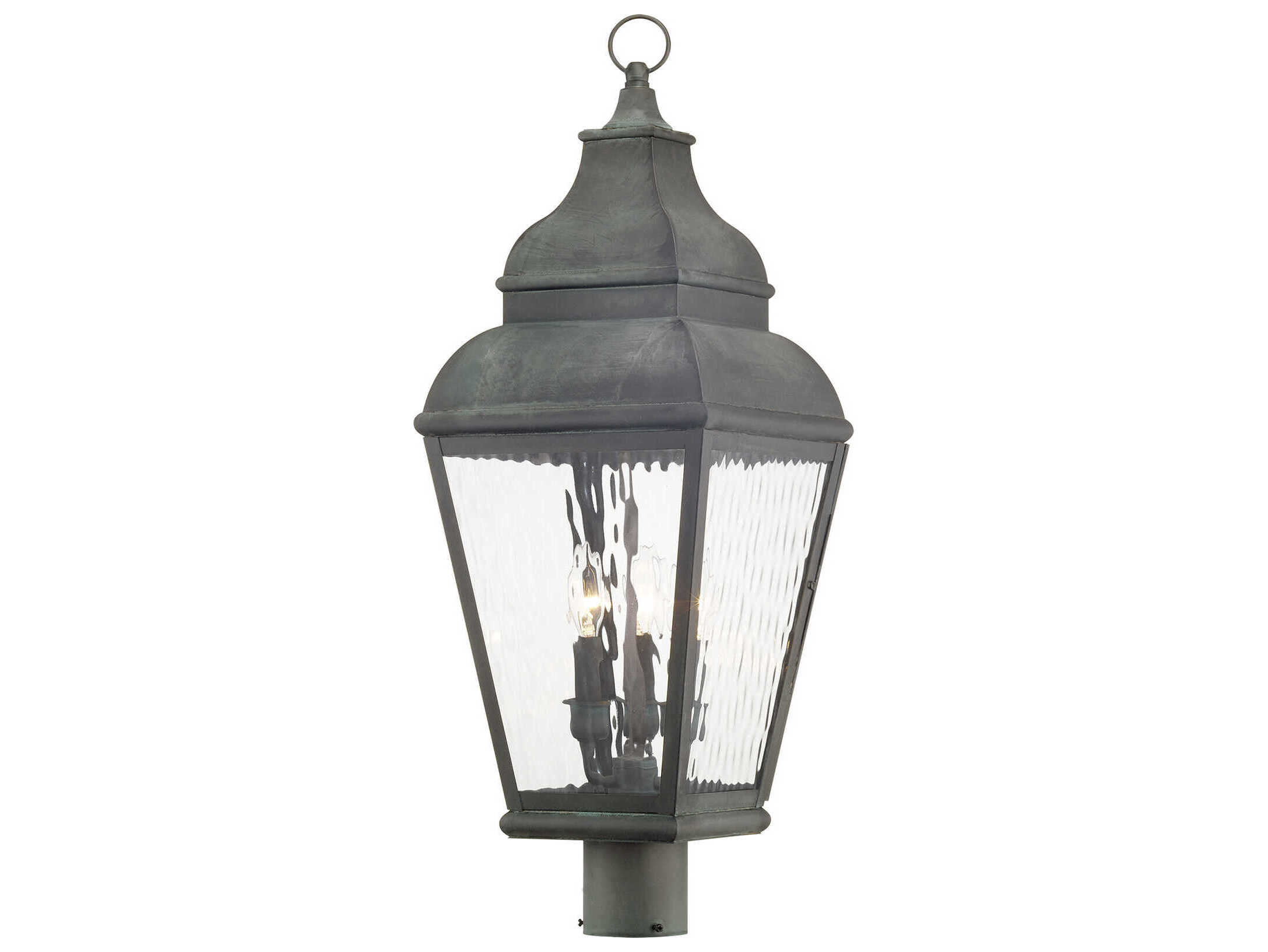 Livex Lighting Exeter 3 - Light Outdoor Post Light