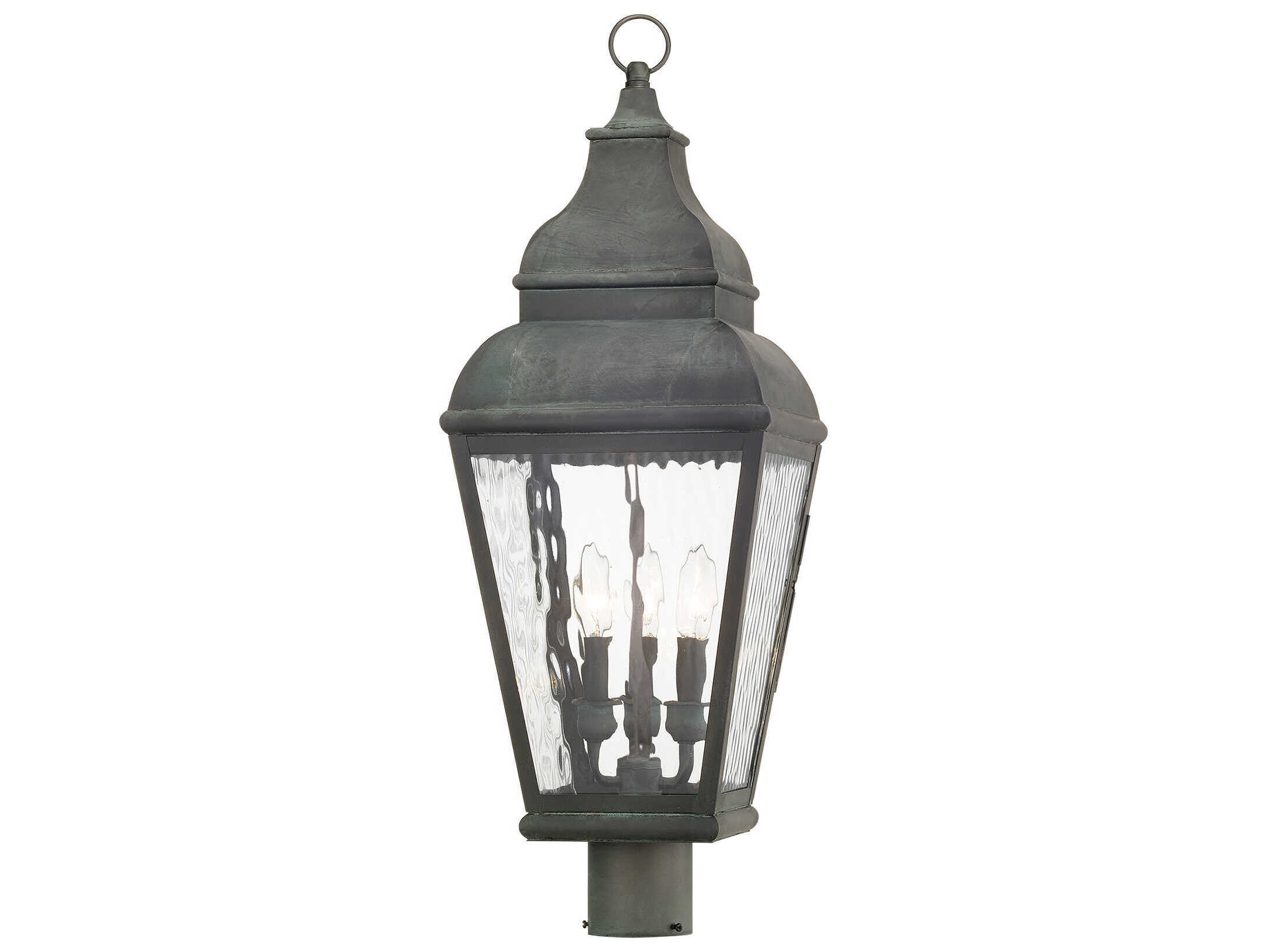 Livex Lighting Exeter 3 - Light Outdoor Post Light