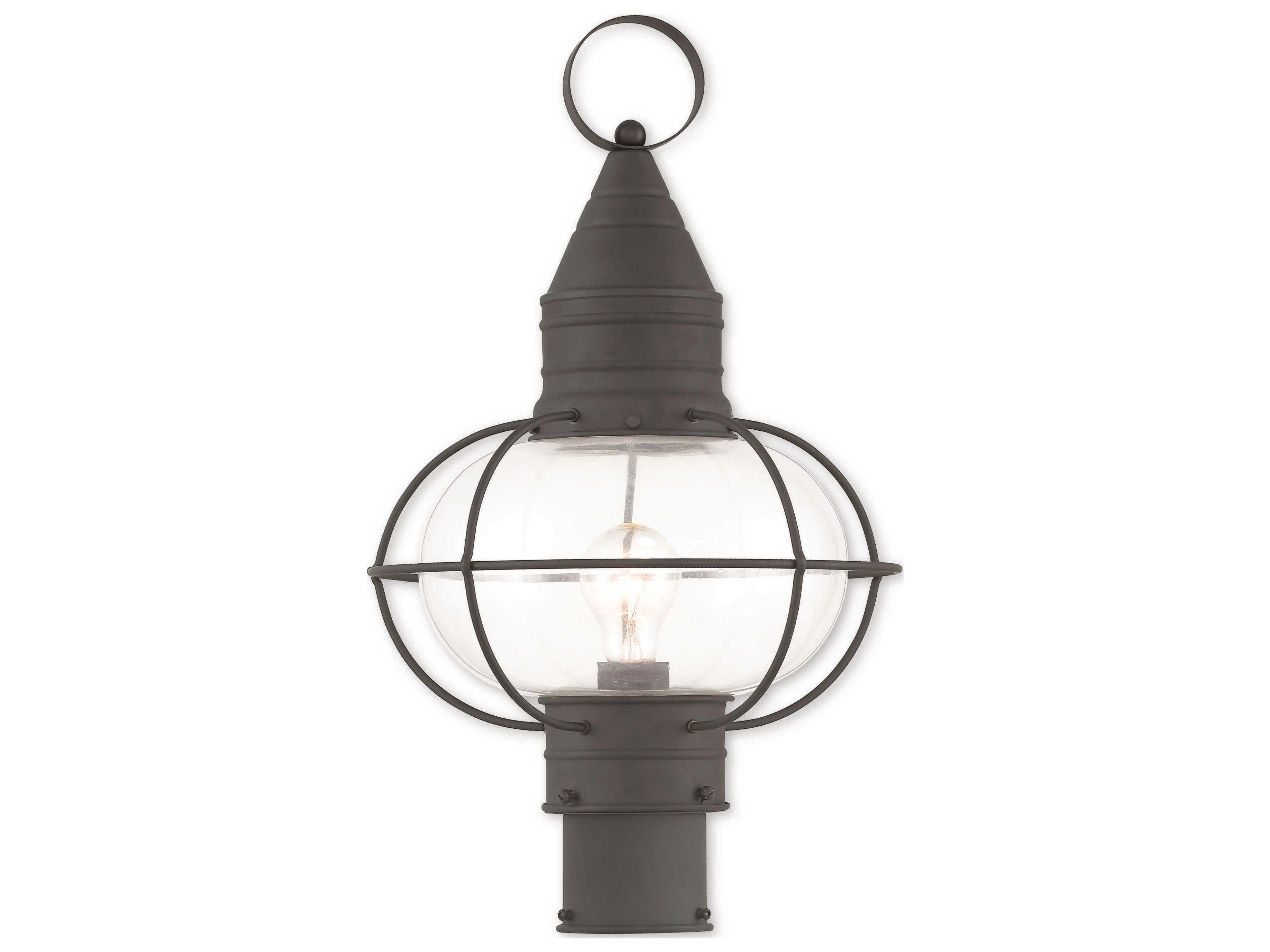 Livex Lighting Newburyport 1 - Light Outdoor Post Light