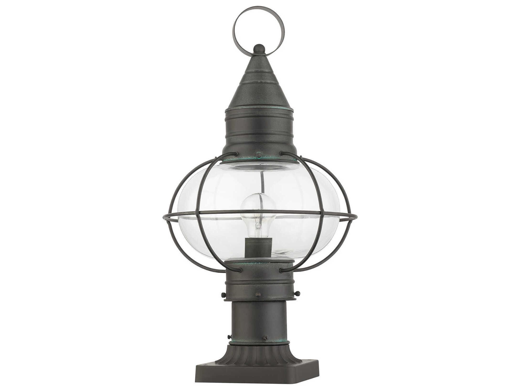 Livex Lighting Newburyport 1 - Light Outdoor Post Light