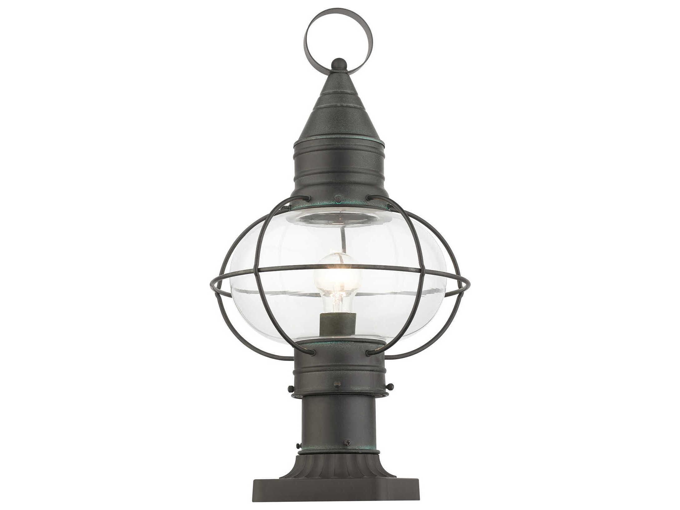 Livex Lighting Newburyport 1 - Light Outdoor Post Light