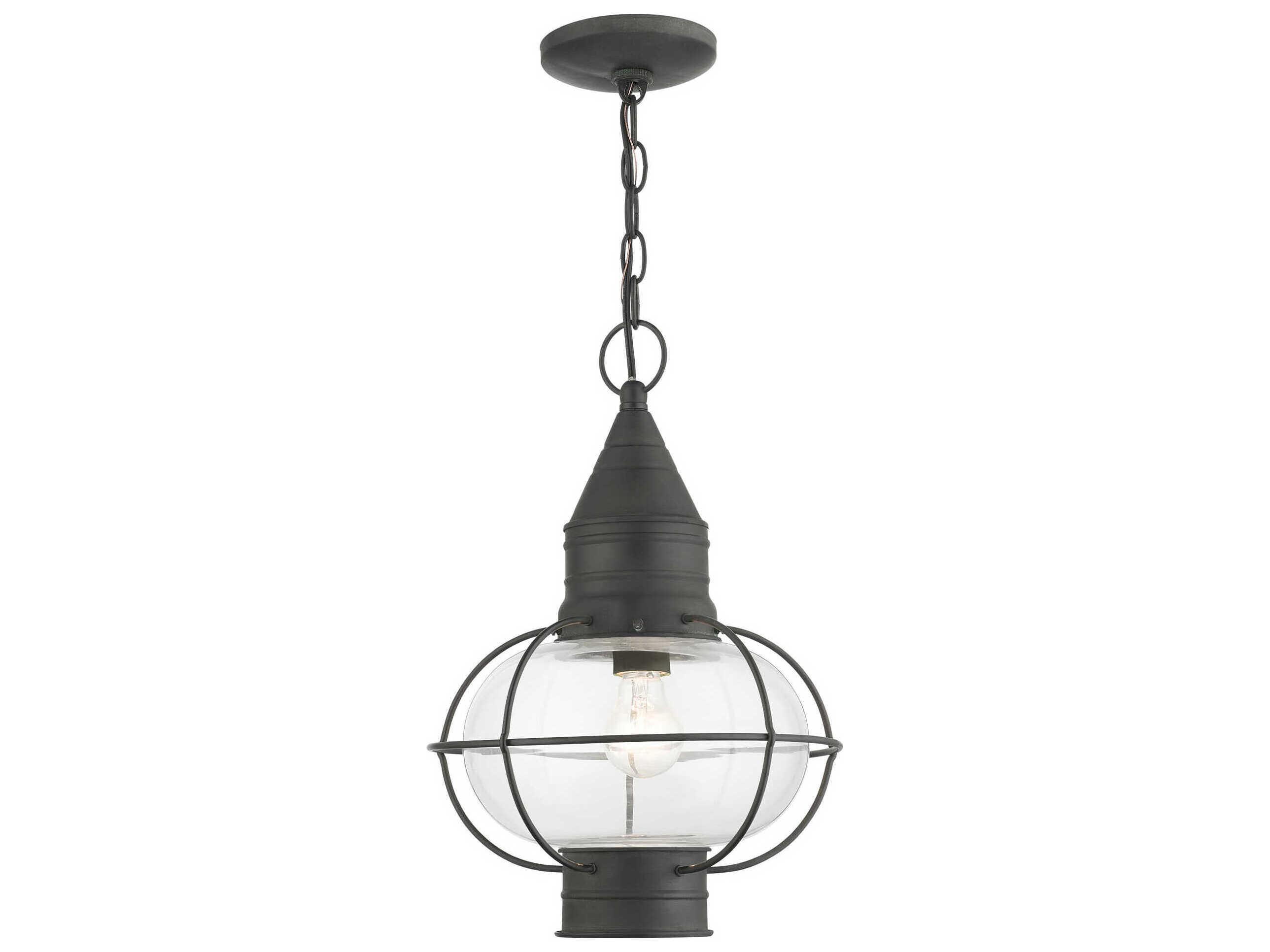 Livex Lighting Newburyport 1 - Light Outdoor Hanging Light