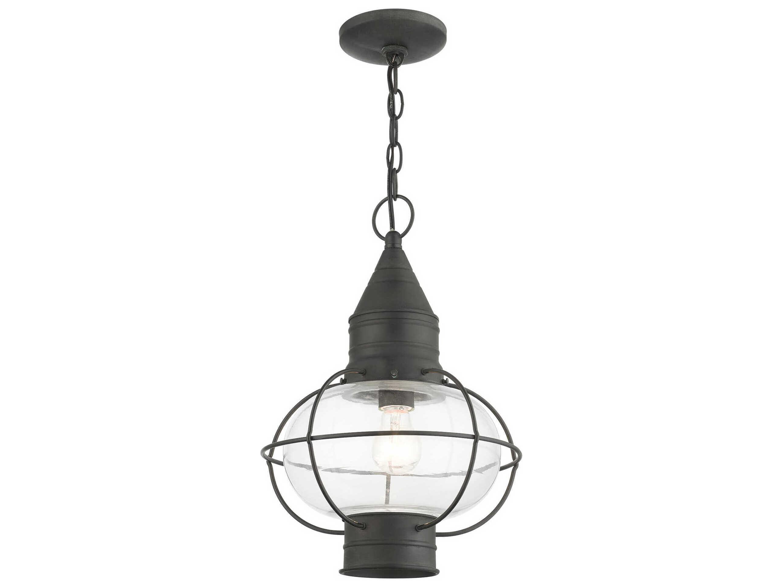 Livex Lighting Newburyport 1 - Light Outdoor Hanging Light