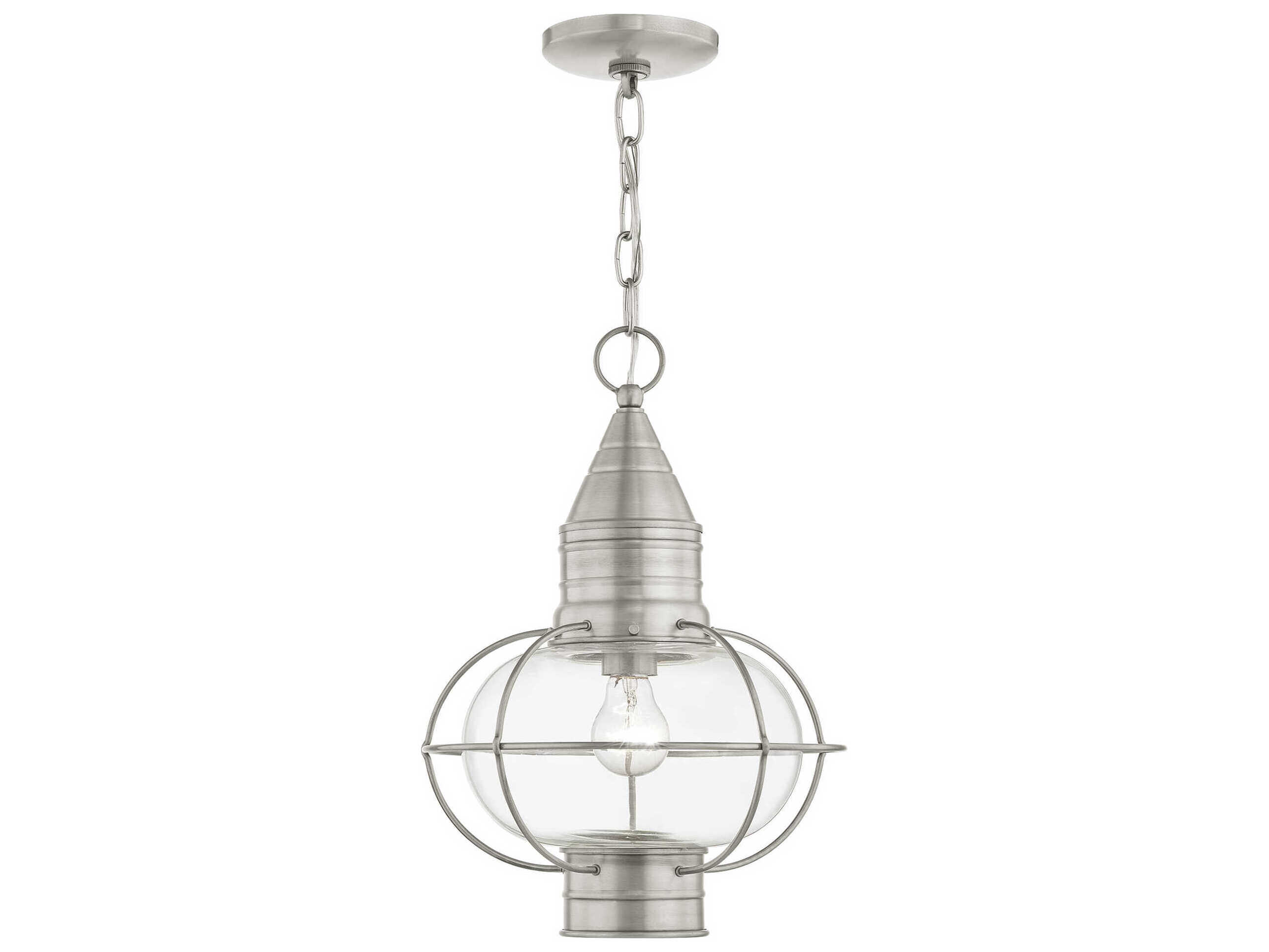 Livex Lighting Newburyport 1 - Light Outdoor Hanging Light