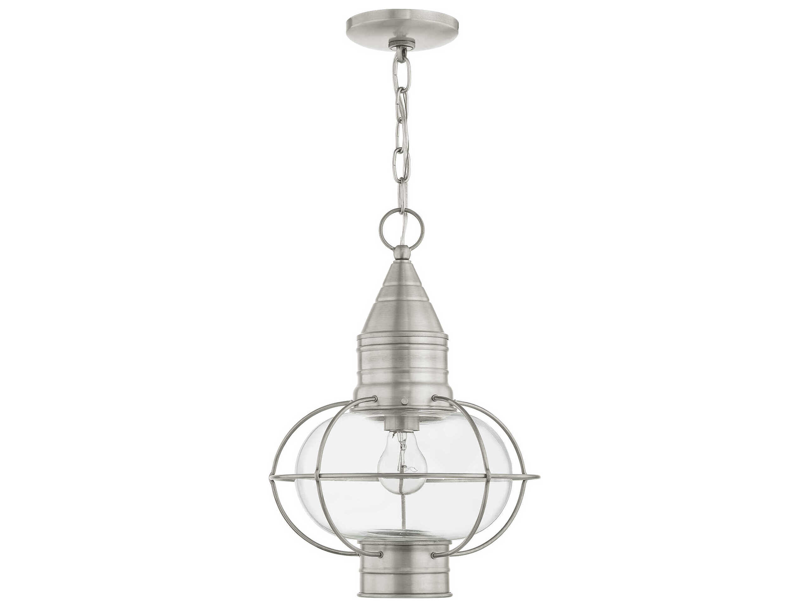 Livex Lighting Newburyport 1 - Light Outdoor Hanging Light