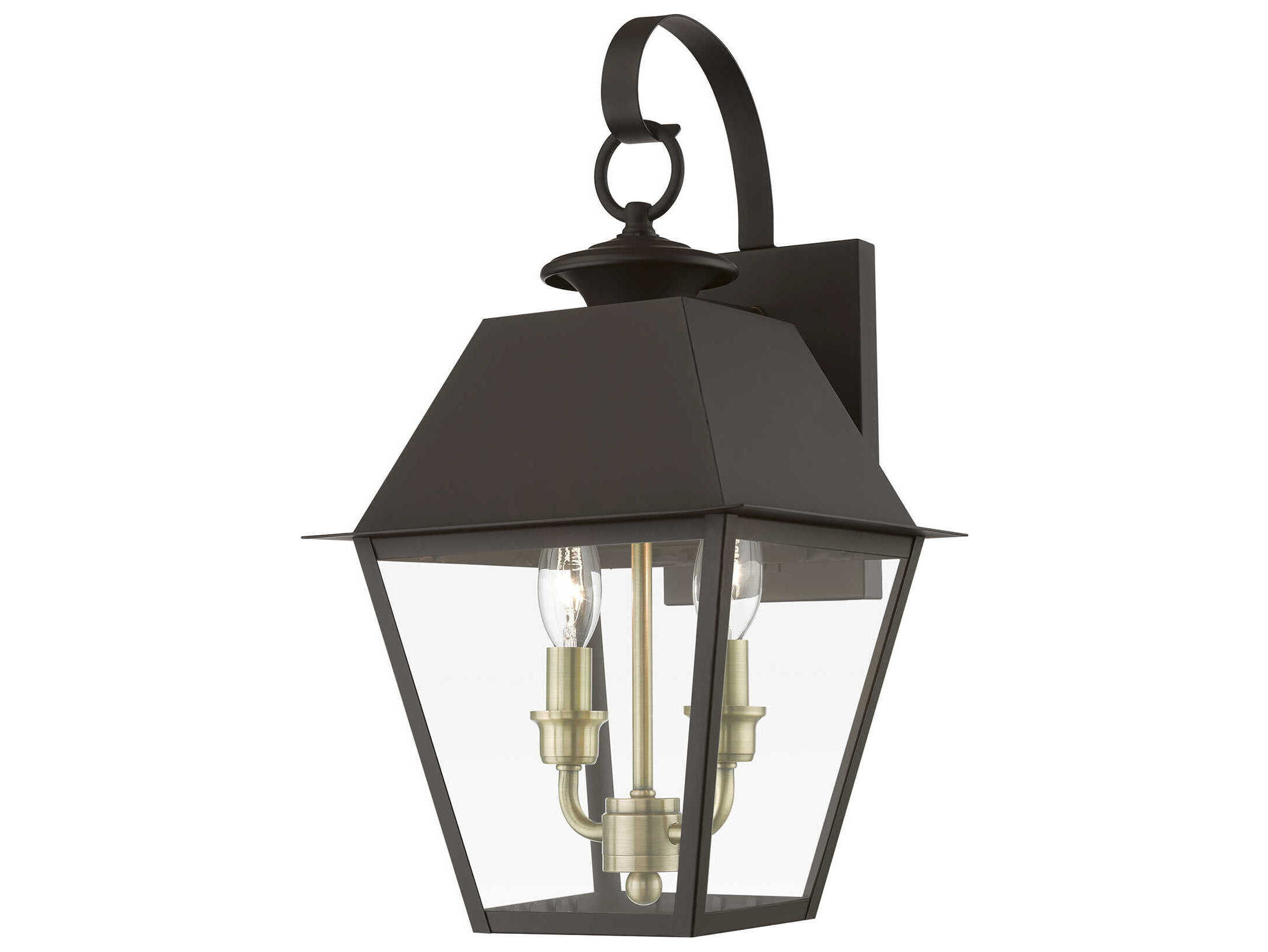 Livex Lighting Wentworth Finish Cluster 2 - Light Outdoor Wall Light