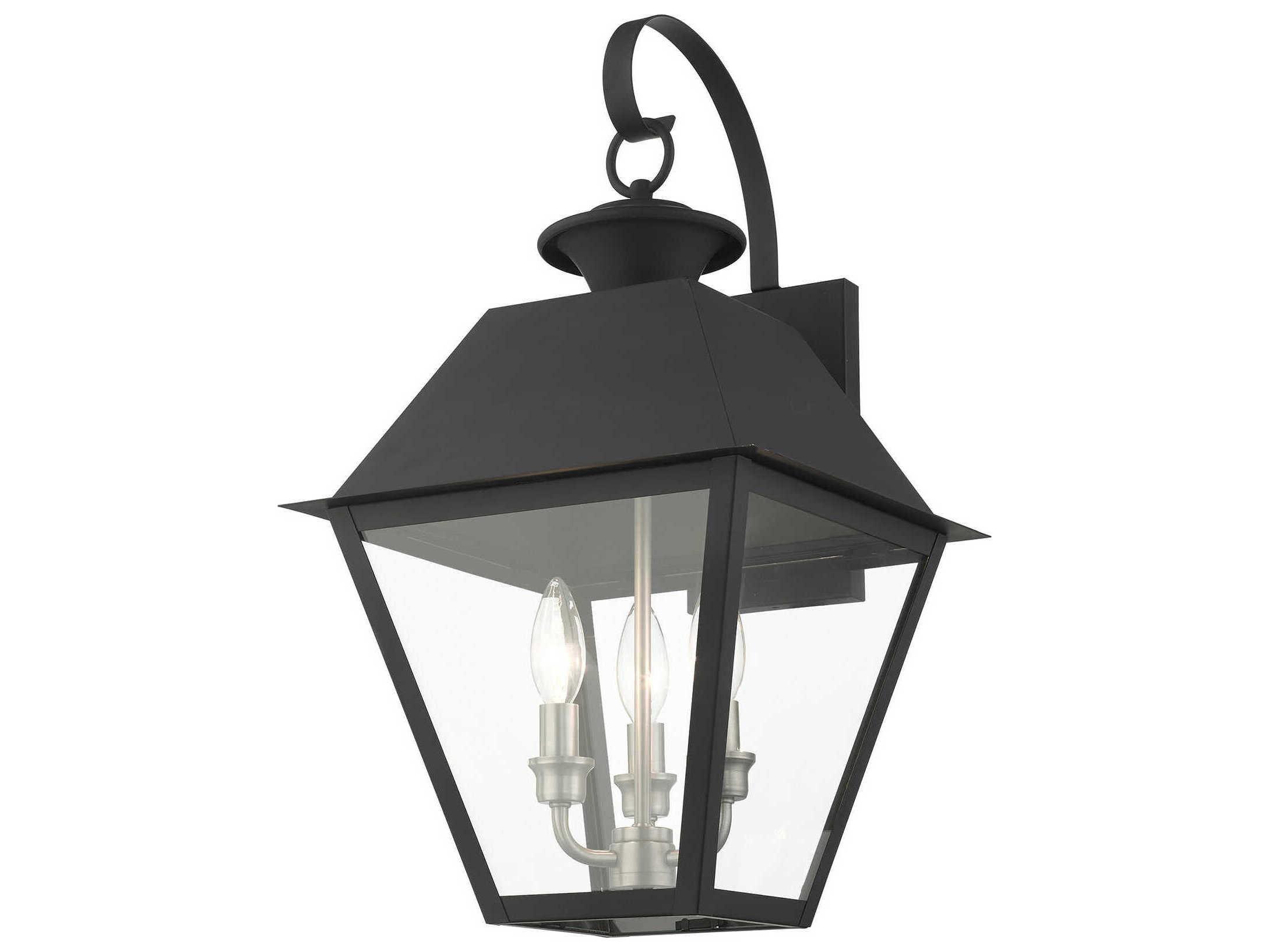 Livex Lighting Mansfield 3 - Light Outdoor Wall Light