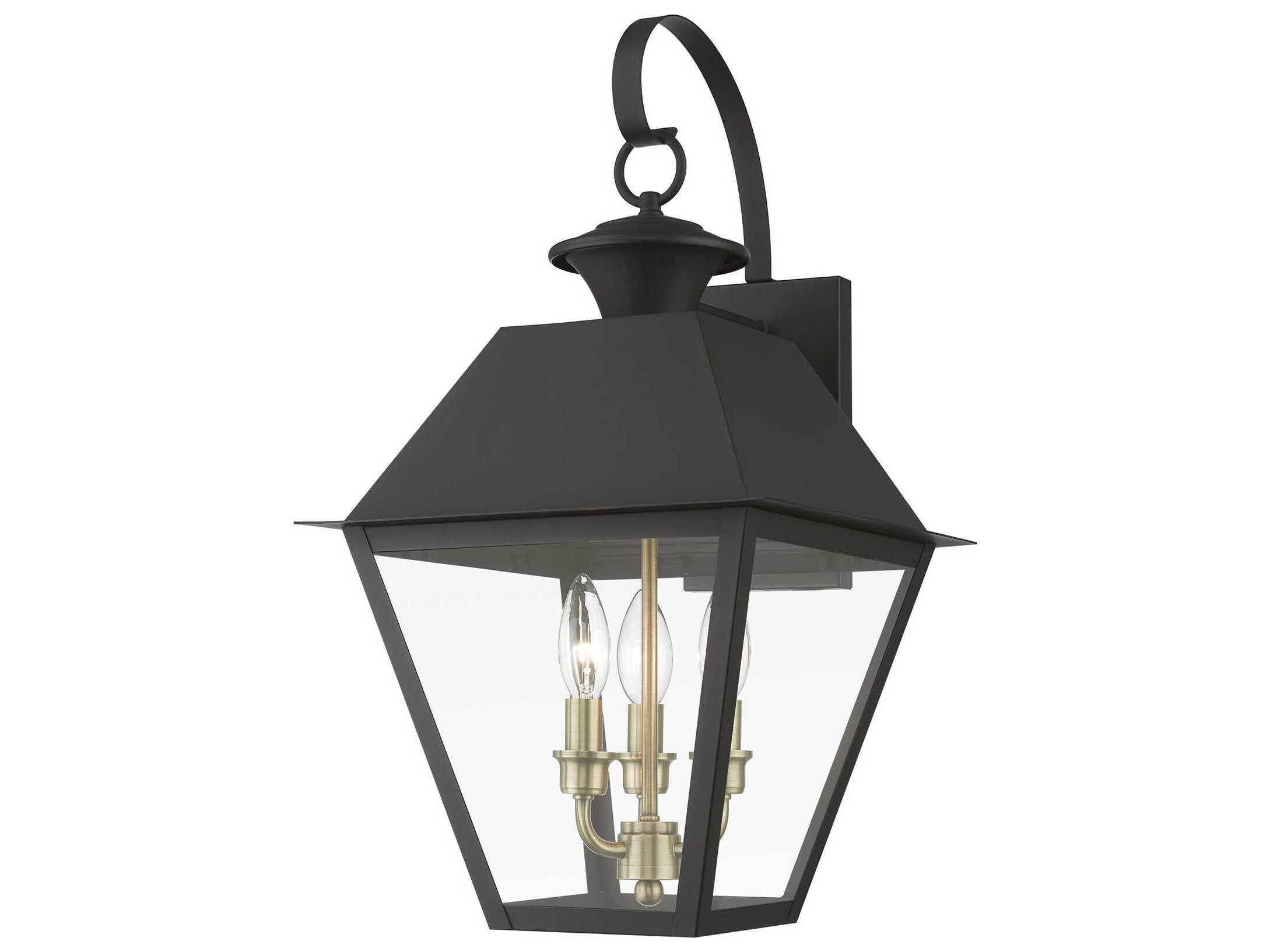 Livex Lighting Wentworth Finish Cluster 3 - Light Outdoor Wall Light