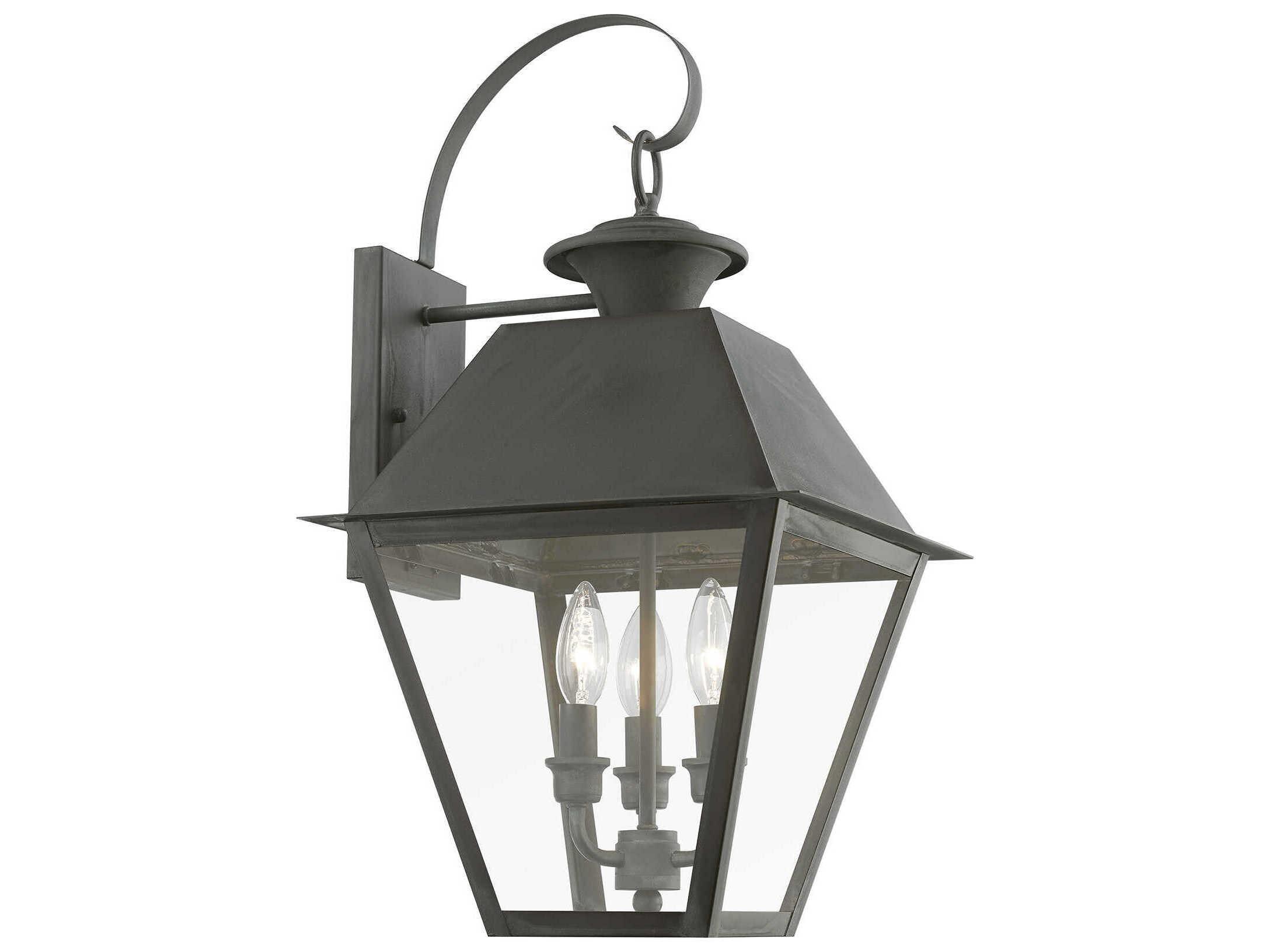 Livex Lighting Wentworth 3 - Light Outdoor Wall Light