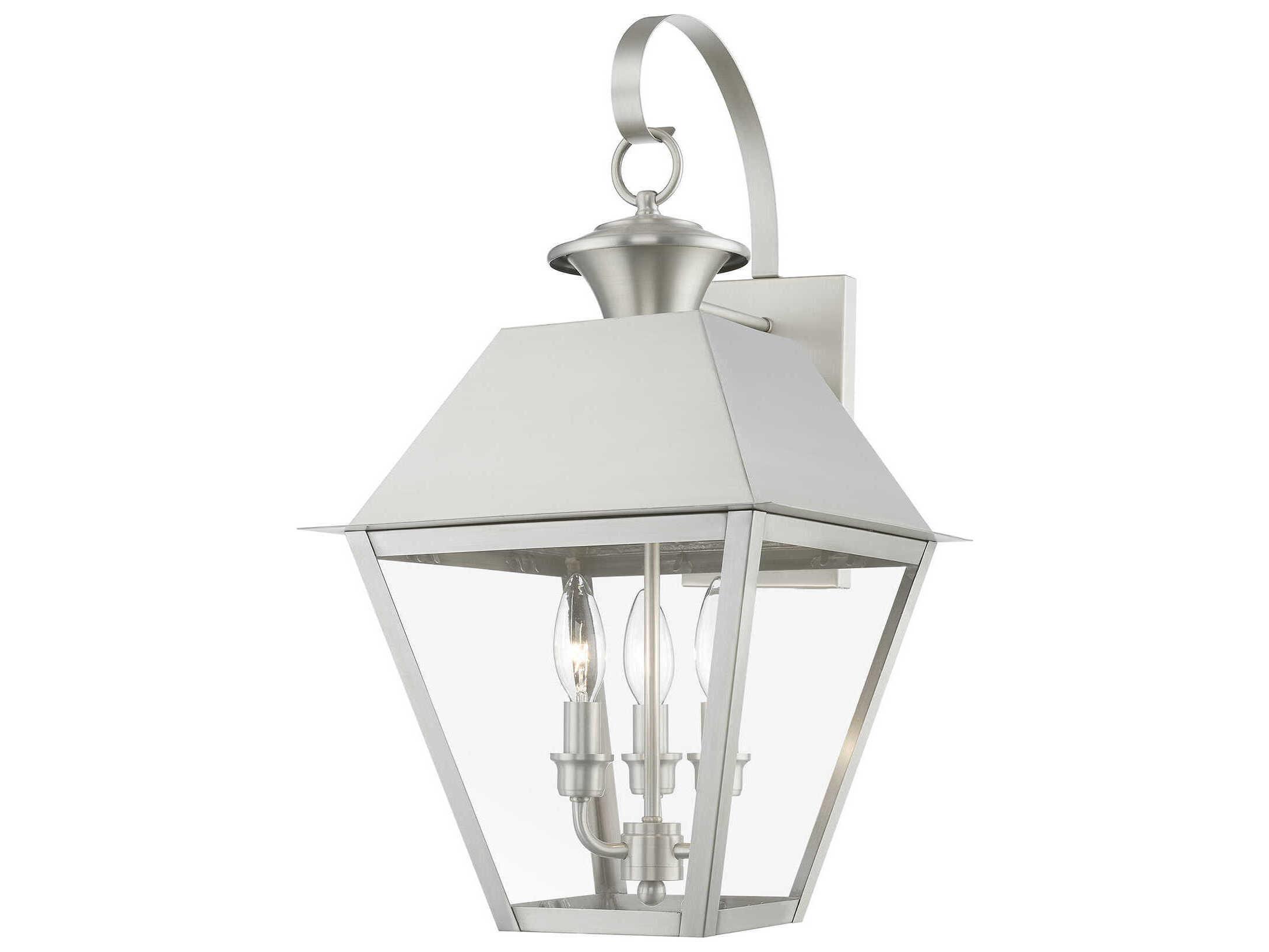 Livex Lighting Wentworth 3 - Light Outdoor Wall Light