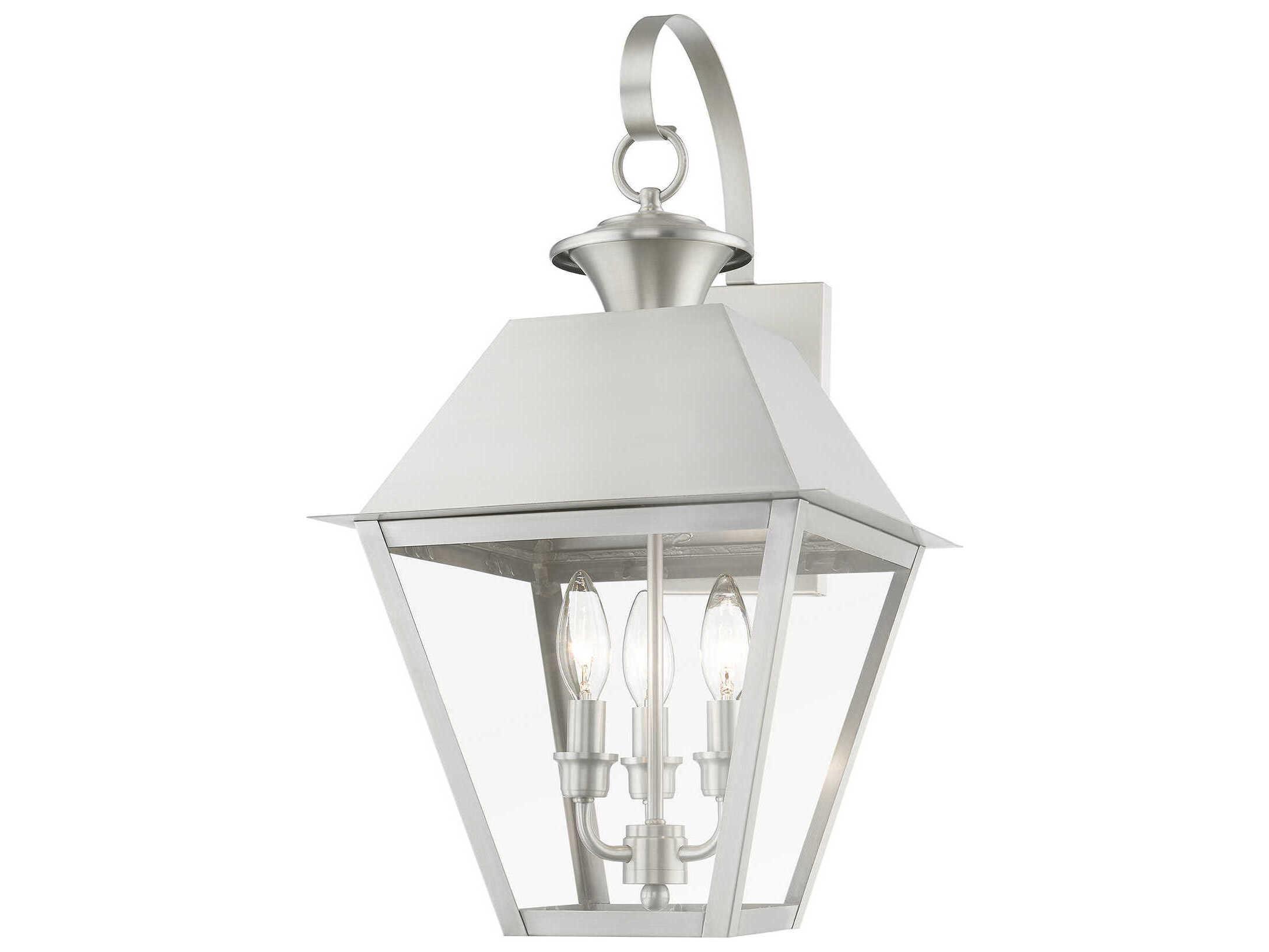 Livex Lighting Wentworth 3 - Light Outdoor Wall Light