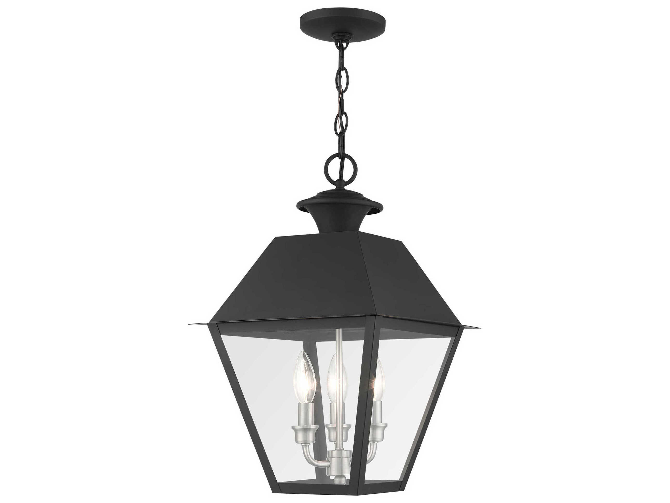 Livex Lighting Mansfield 3 - Light Outdoor Hanging Light