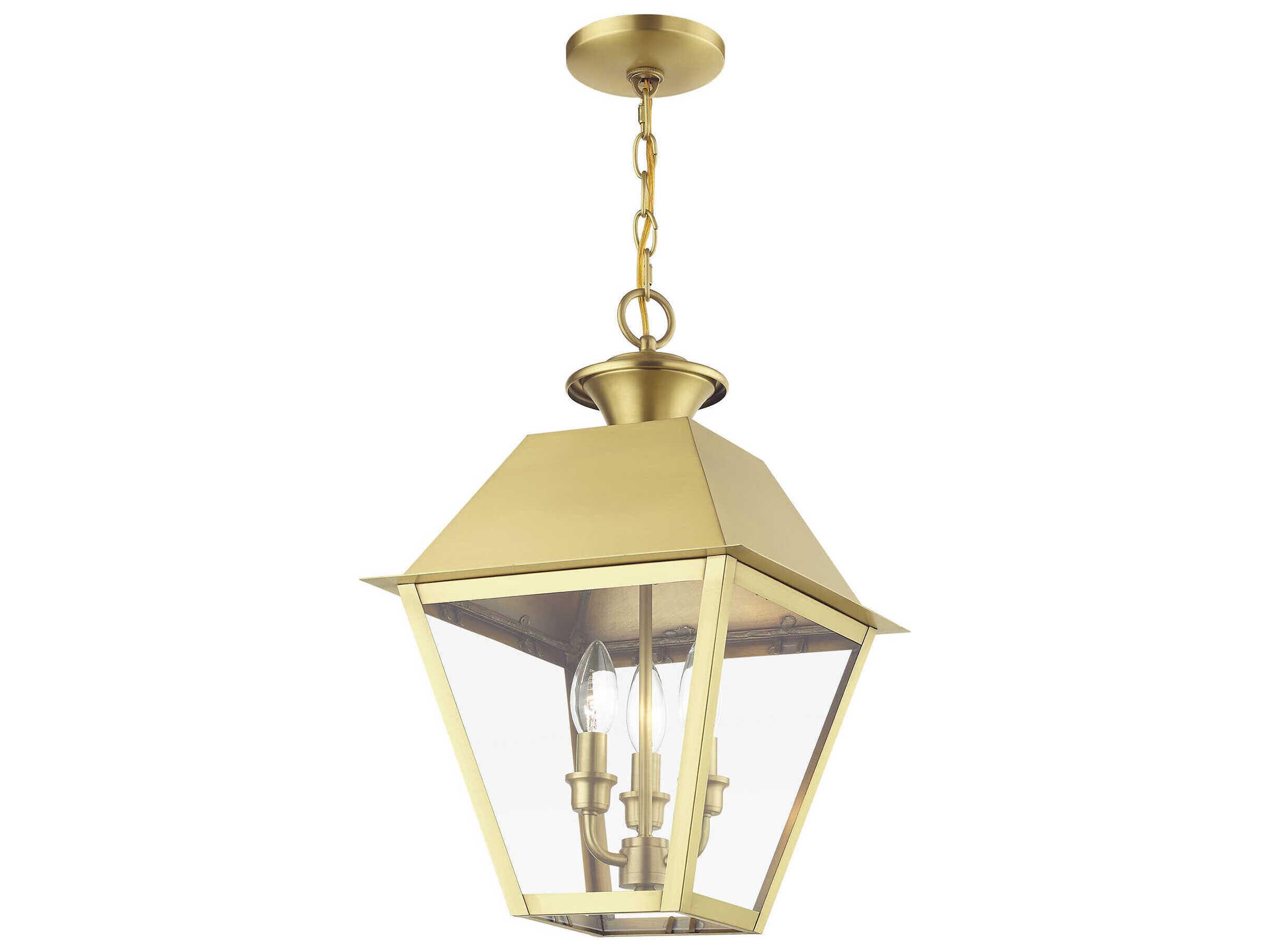 Livex Lighting Wentworth 3 - Light Outdoor Hanging Light