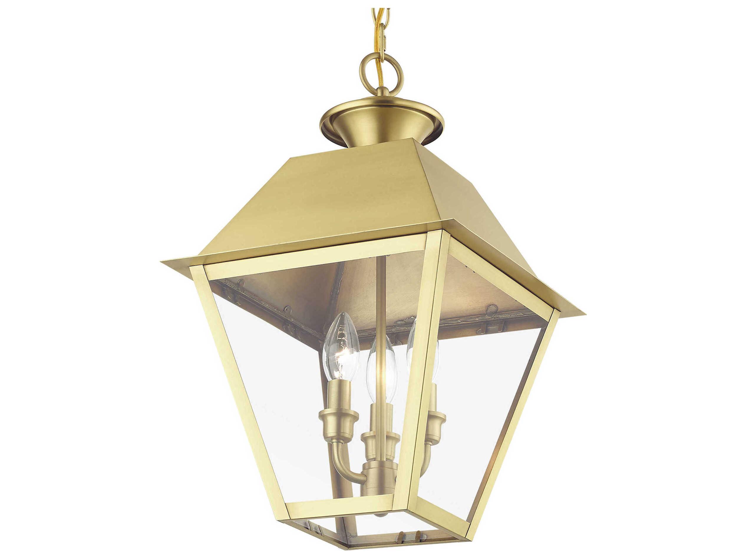 Livex Lighting Wentworth 3 - Light Outdoor Hanging Light