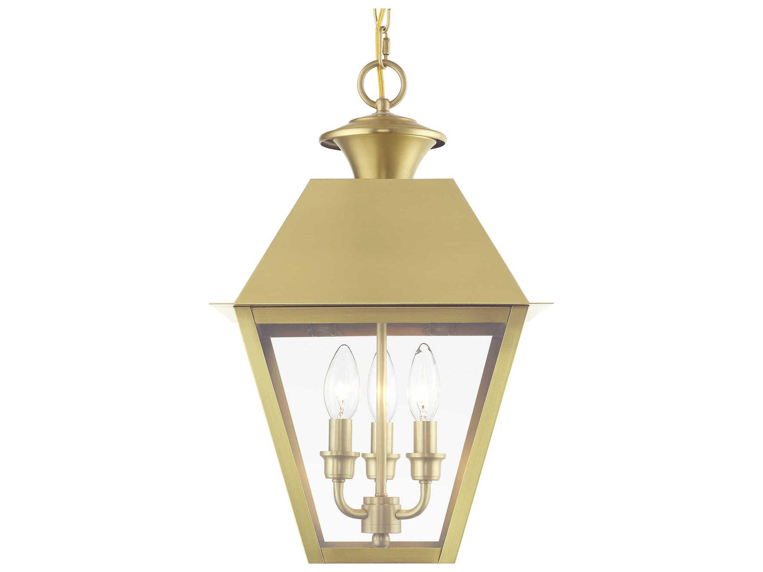 Livex Lighting Wentworth 3 - Light Outdoor Hanging Light