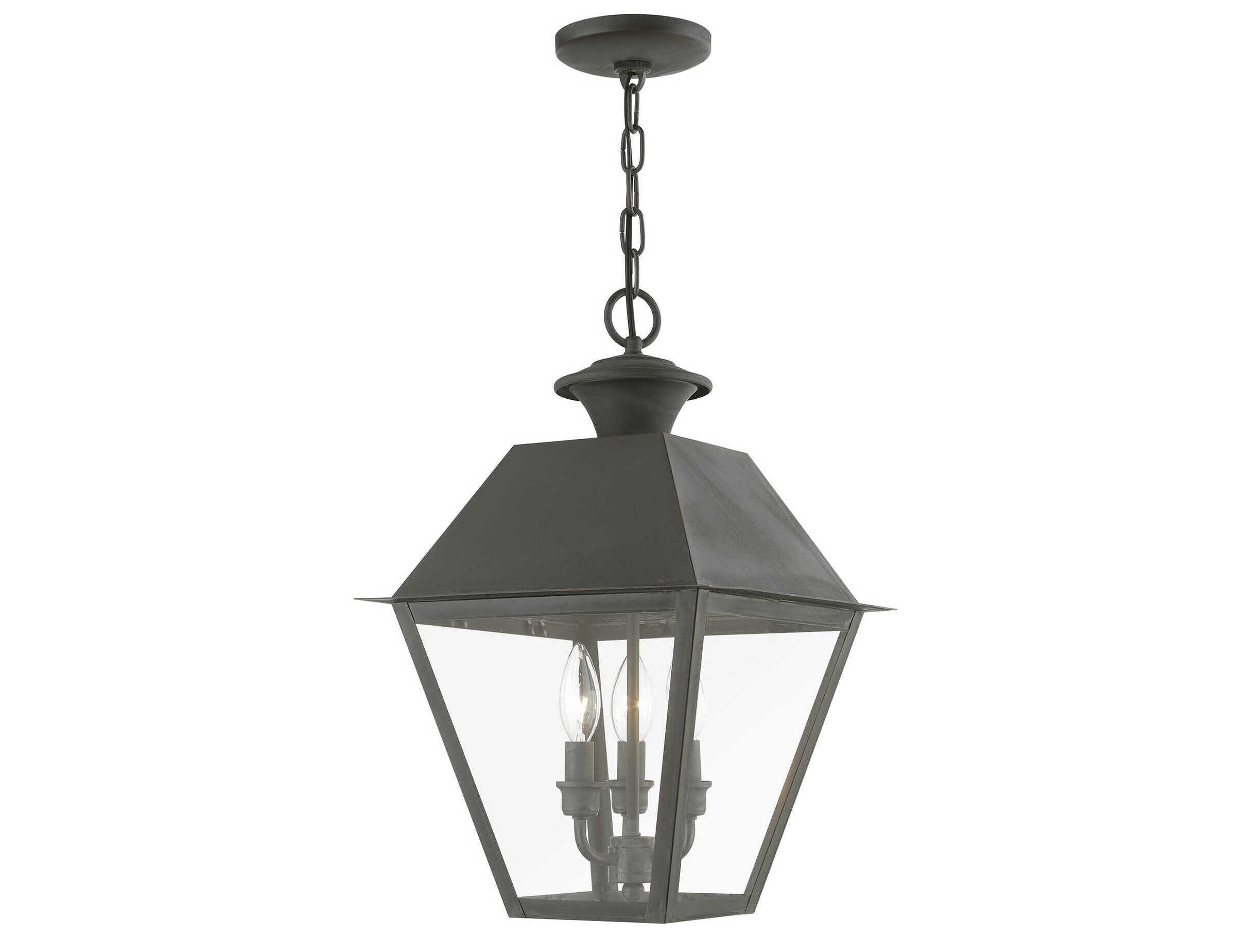 Livex Lighting Wentworth 3 - Light Outdoor Hanging Light