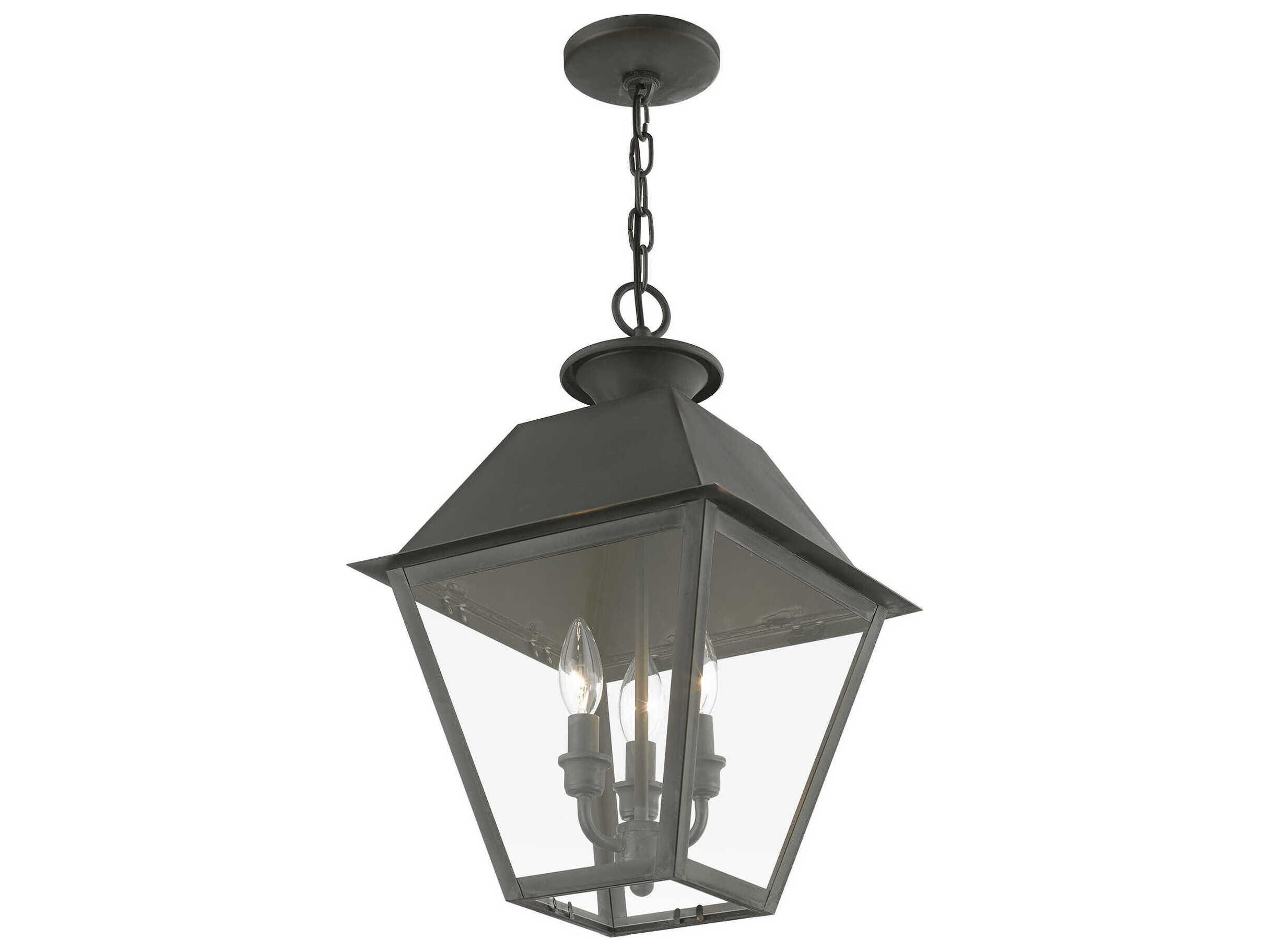 Livex Lighting Wentworth 3 - Light Outdoor Hanging Light