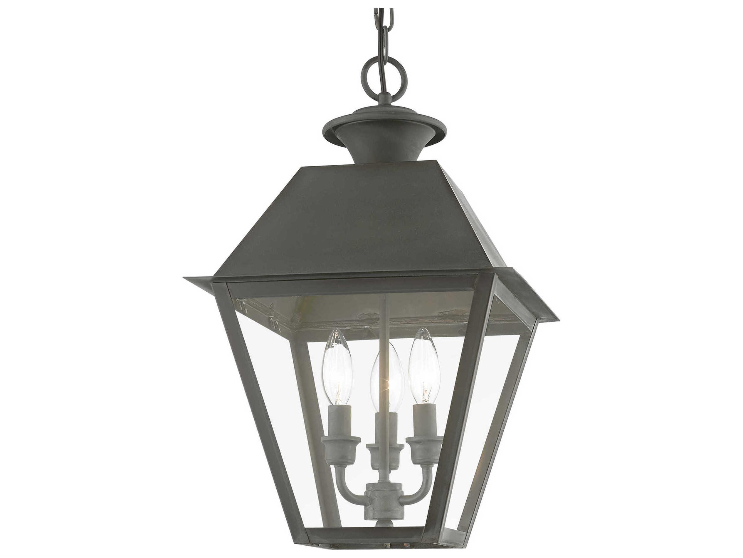 Livex Lighting Wentworth 3 - Light Outdoor Hanging Light