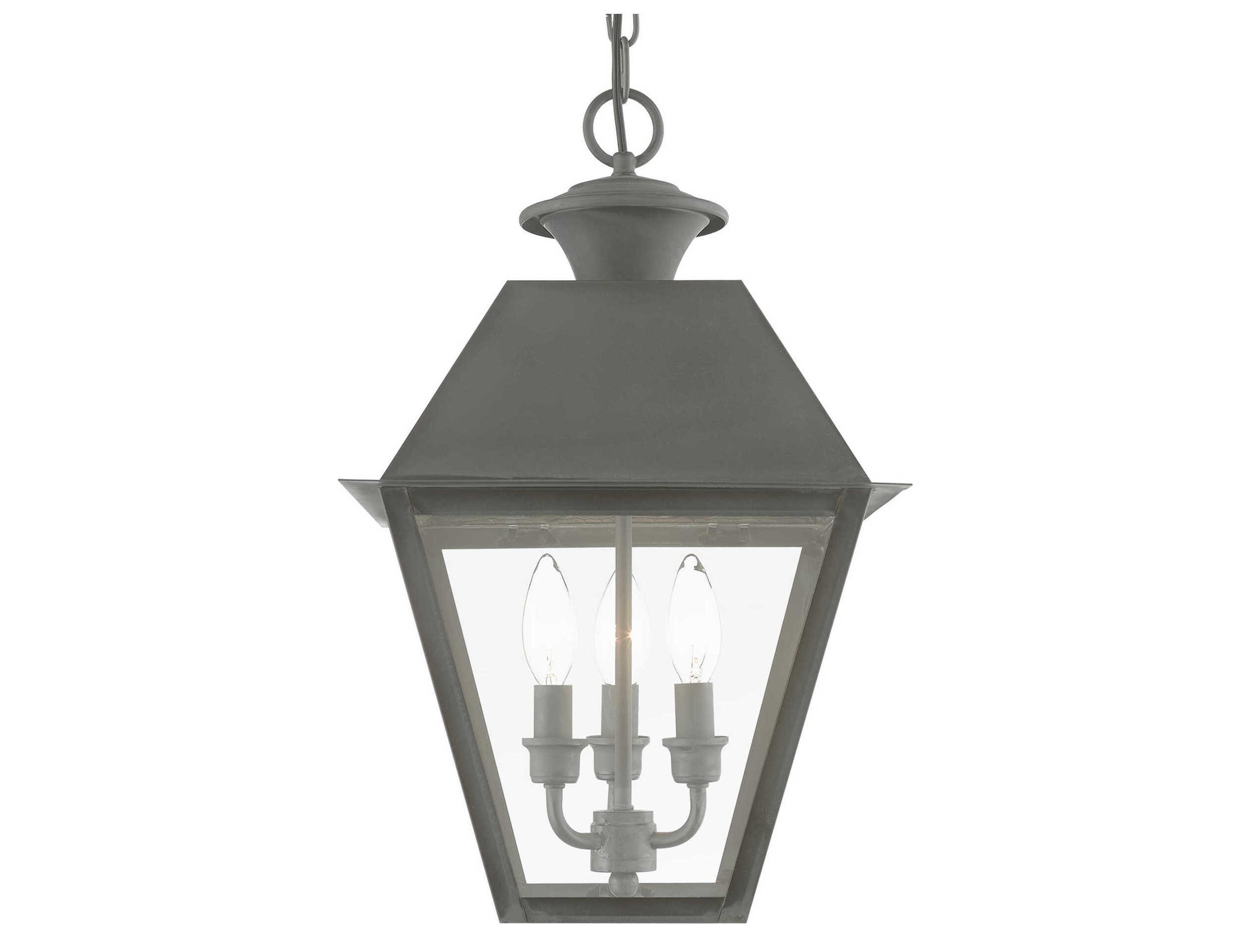 Livex Lighting Wentworth 3 - Light Outdoor Hanging Light