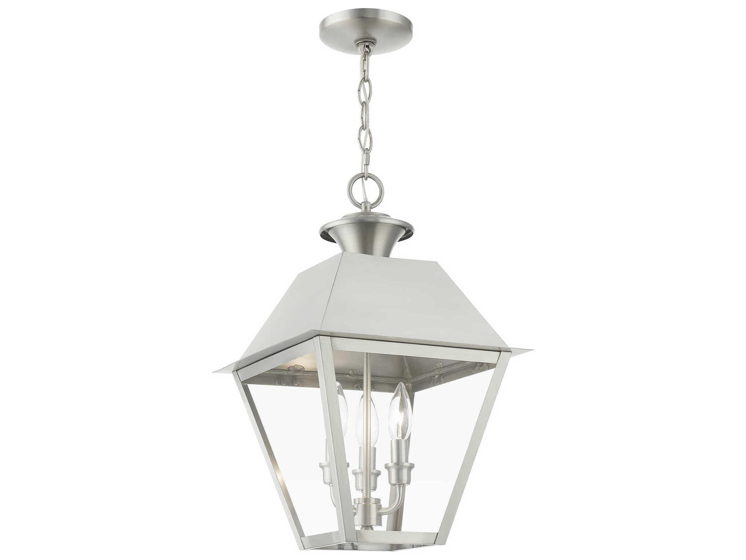 Livex Lighting Wentworth 3 - Light Outdoor Hanging Light