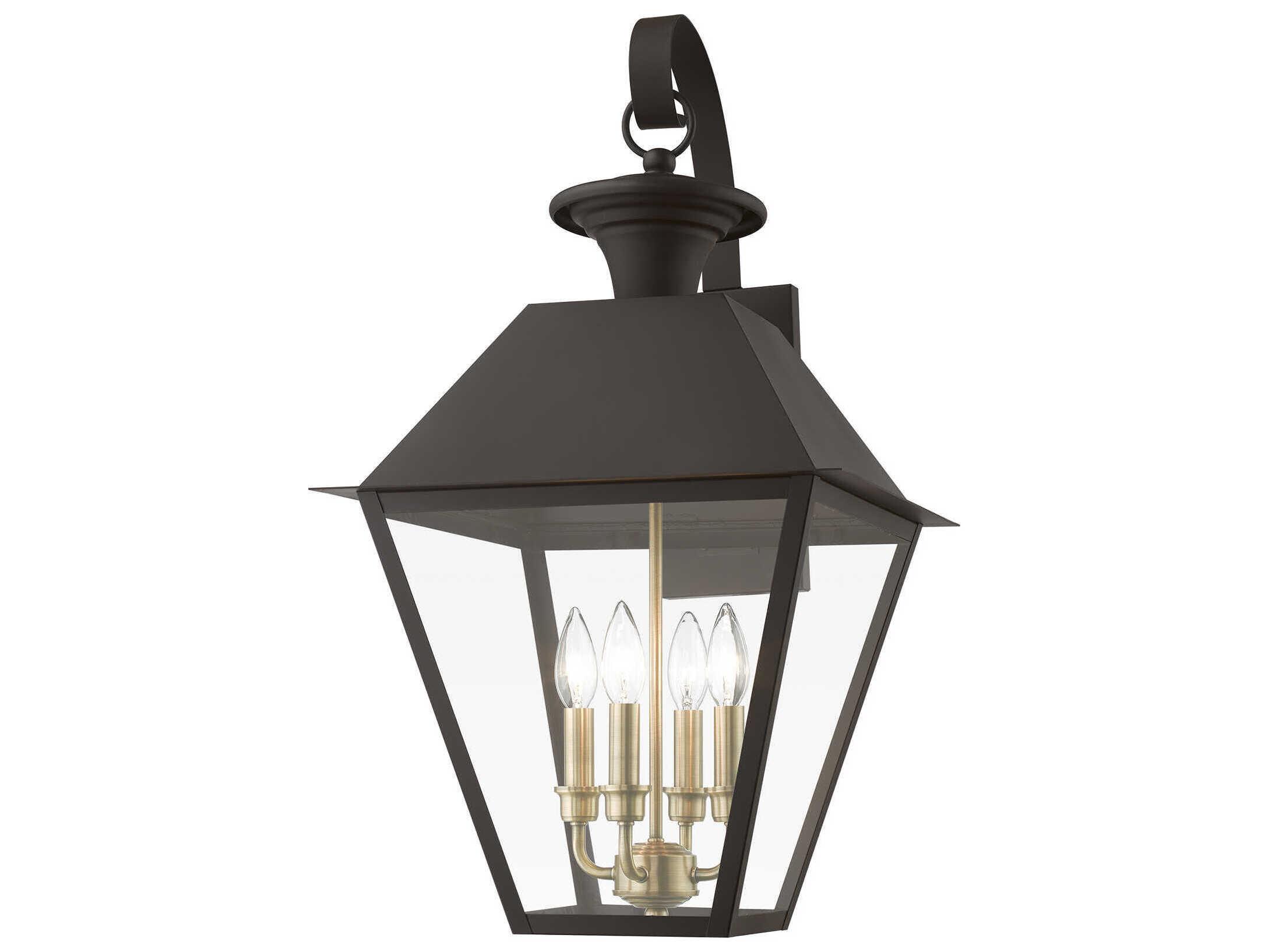 Livex Lighting Wentworth Finish Cluster 4 - Light Outdoor Wall Light