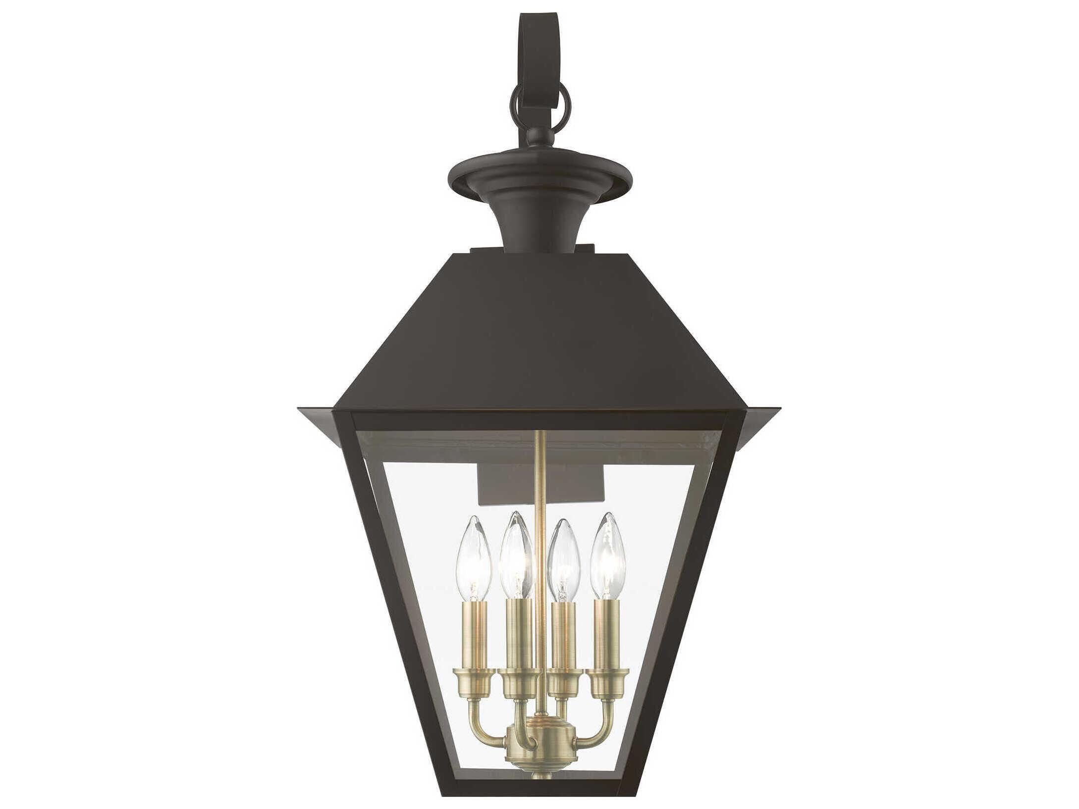 Livex Lighting Wentworth Finish Cluster 4 - Light Outdoor Wall Light