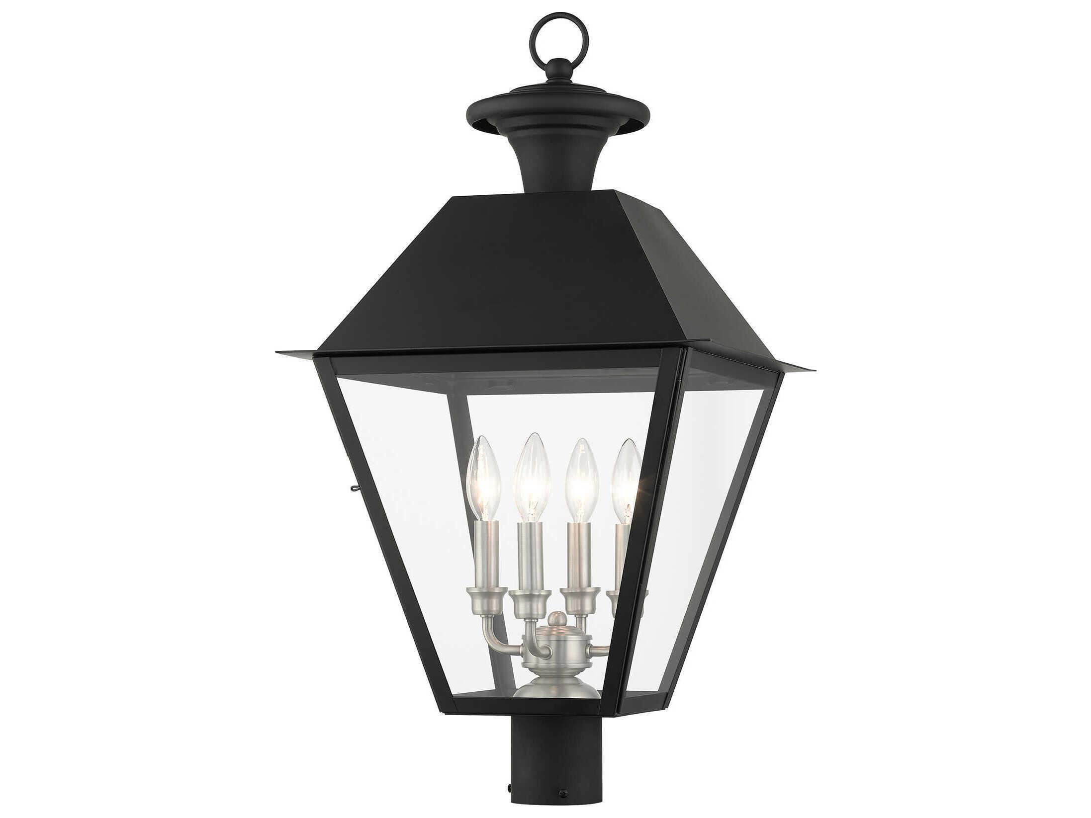 Livex Lighting Mansfield 4 - Light Outdoor Post Light