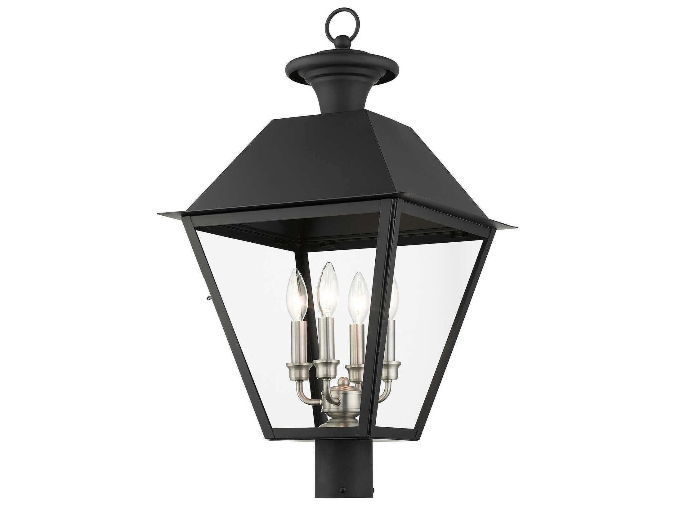 Livex Lighting Mansfield 4 - Light Outdoor Post Light