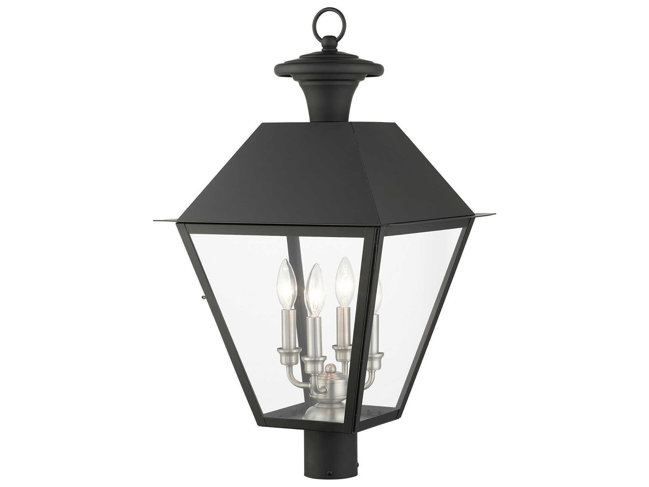 Livex Lighting Mansfield 4 - Light Outdoor Post Light