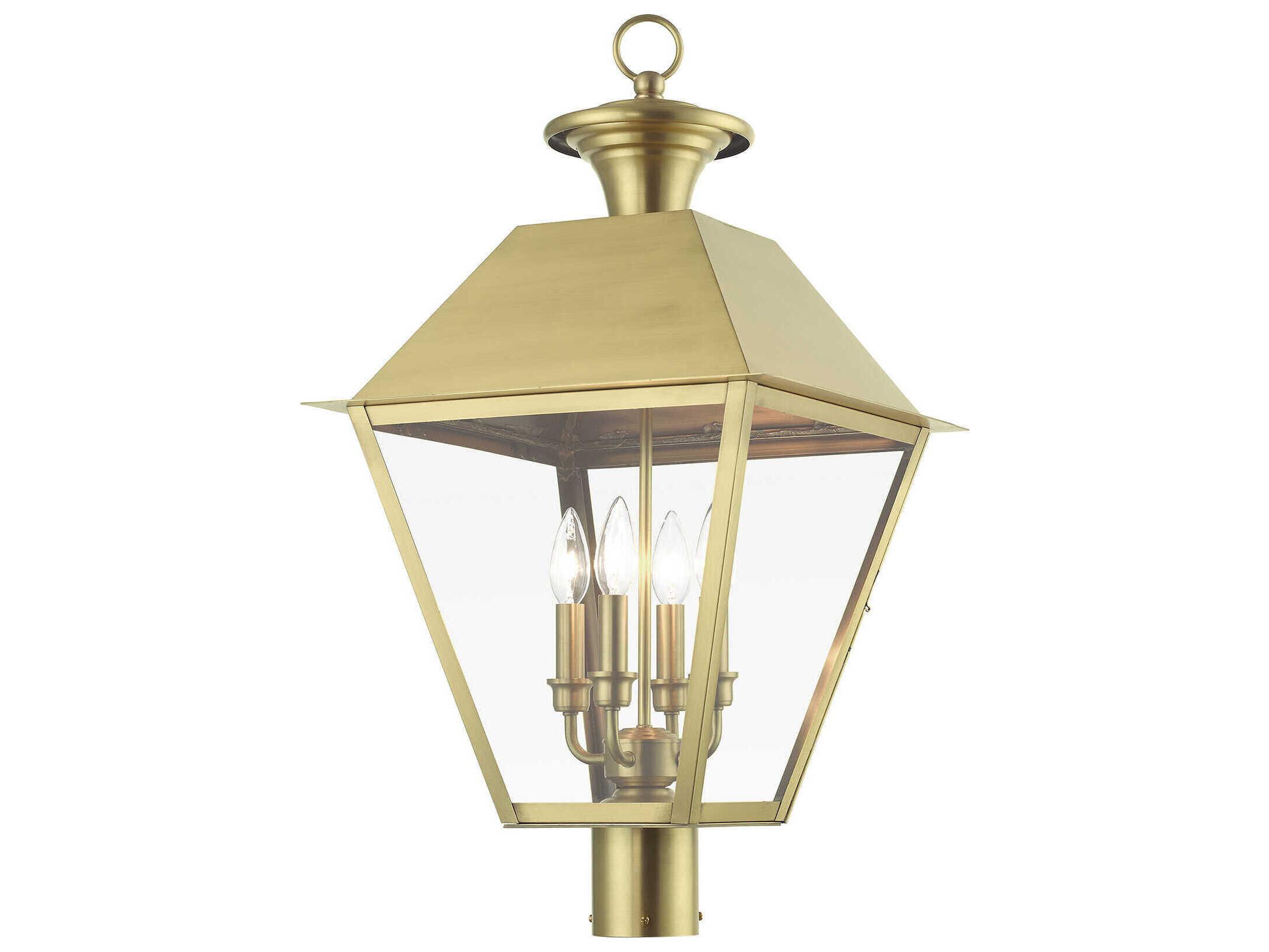 Livex Lighting Wentworth 4 - Light Outdoor Post Light